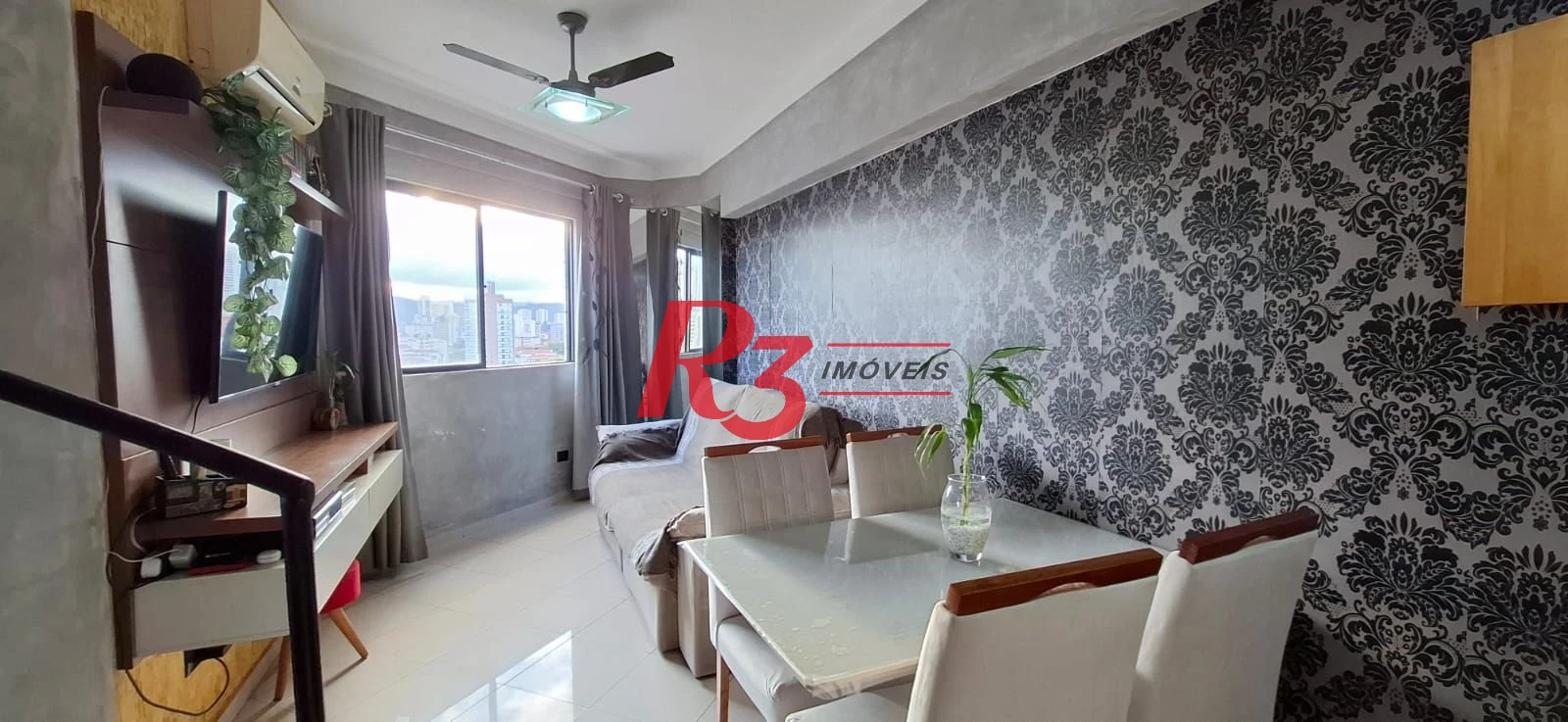 Apartamento com 2 dormitórios à venda, 88 m² por R$ 800.000,00 - Aparecida - Santos/SP