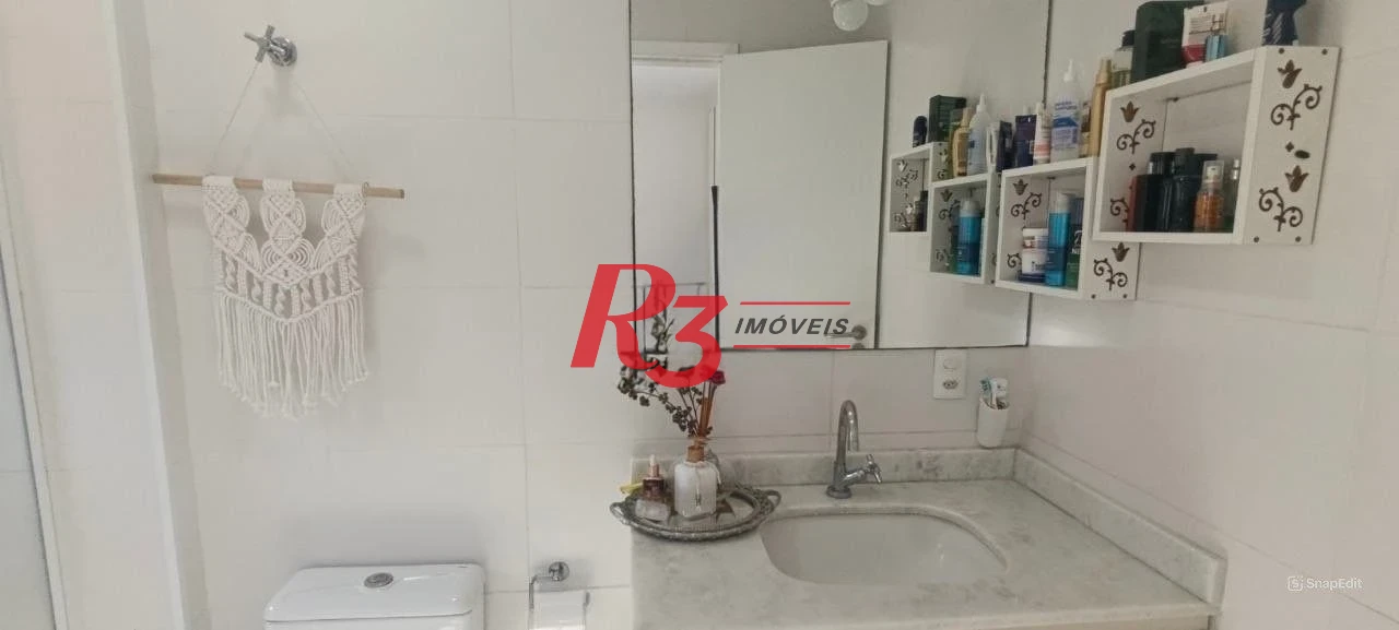 Village com 2 dormitórios à venda, 104 m² por R$ 590.000,00 - Vila Mathias - Santos/SP