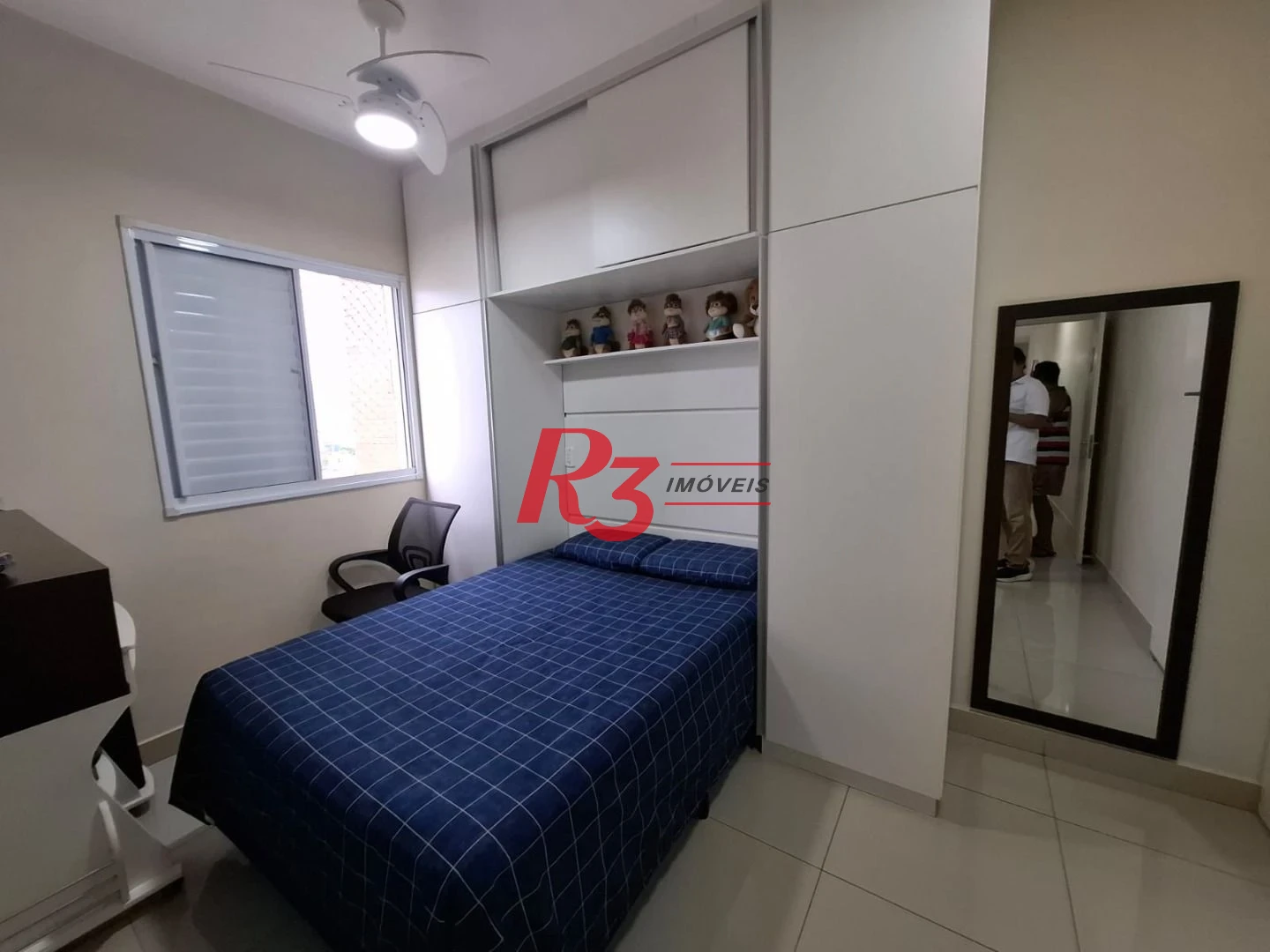 Apartamento com 2 dormitórios à venda, 64 m² por R$ 640.000,00 - Estuário - Santos/SP