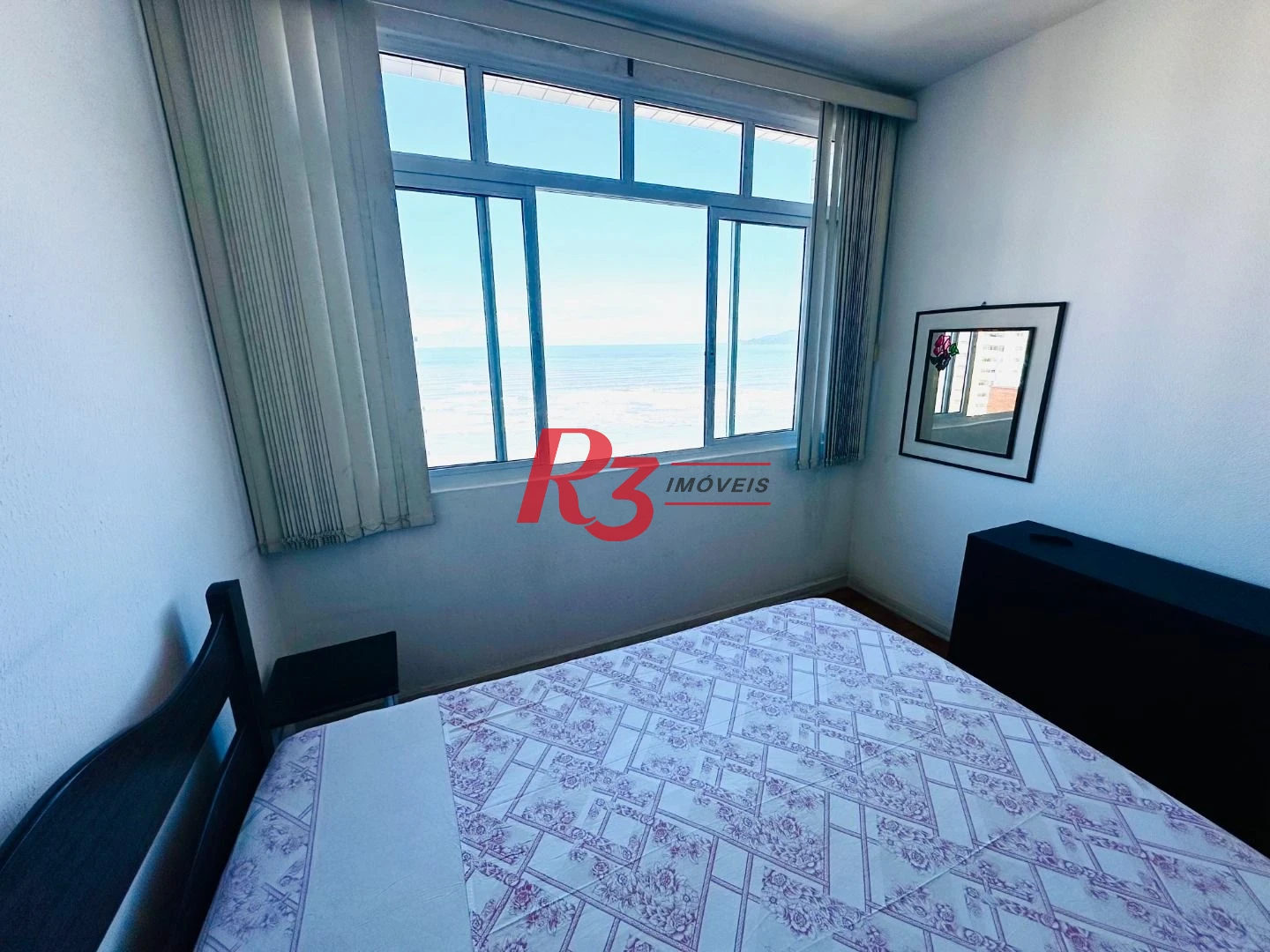 Apartamento com 1 dormitório para alugar, 44 m² por R$ 3.000,02/mês - Pompéia - Santos/SP