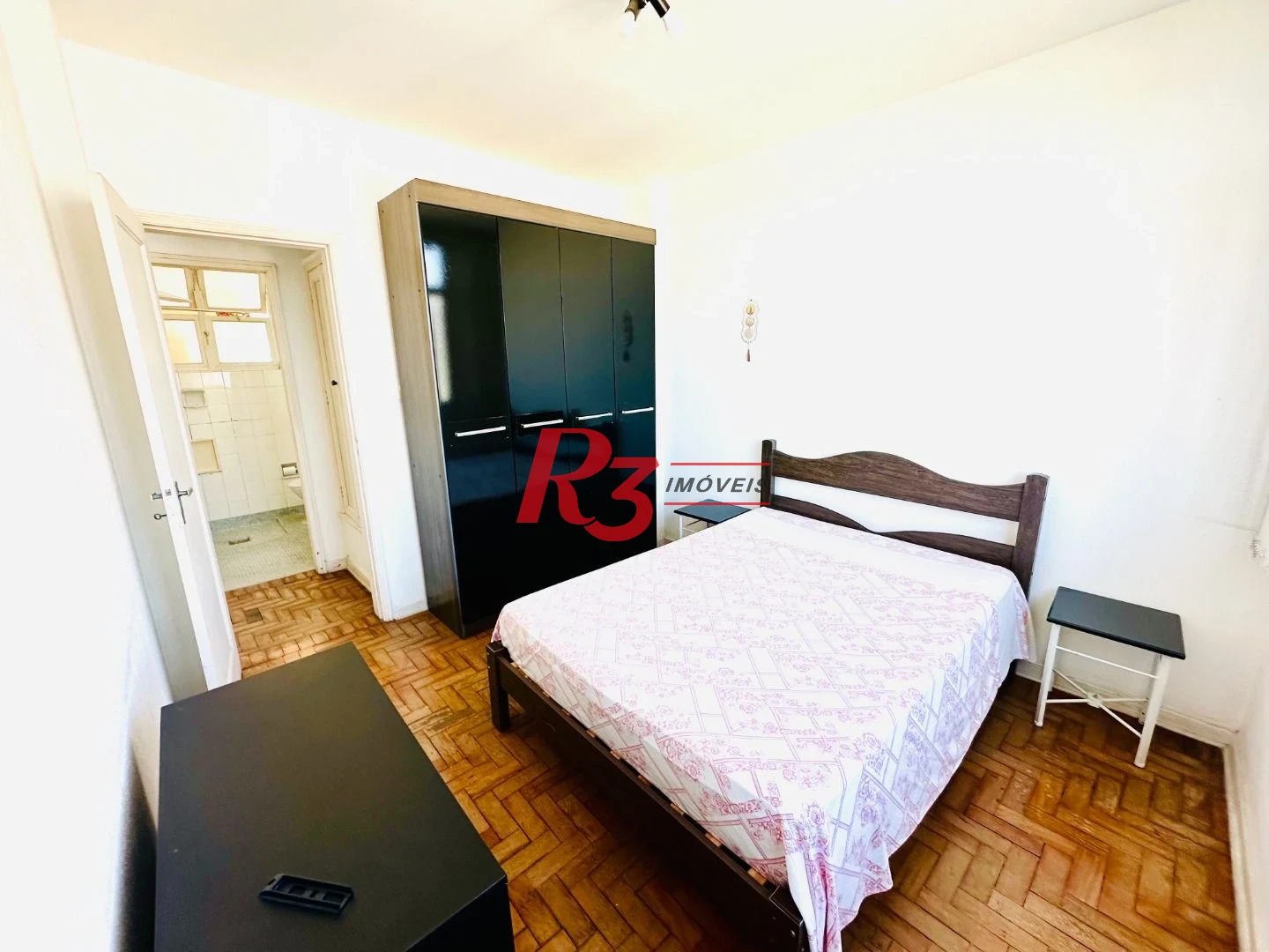 Apartamento com 1 dormitório para alugar, 44 m² por R$ 3.000,02/mês - Pompéia - Santos/SP