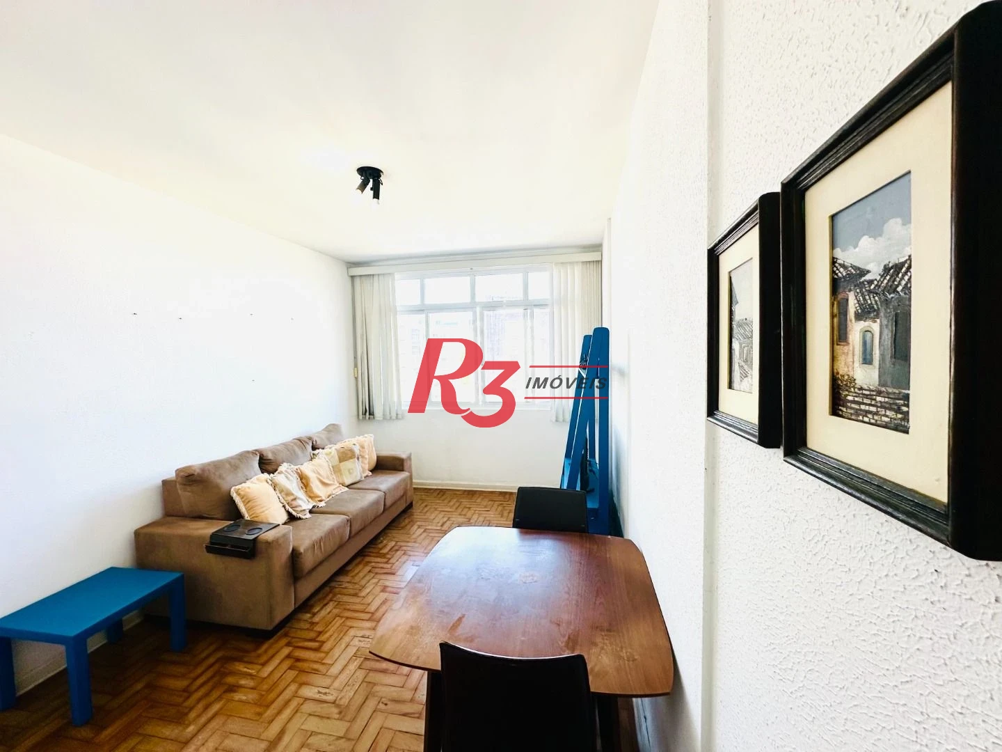 Apartamento com 1 dormitório para alugar, 44 m² por R$ 3.000,02/mês - Pompéia - Santos/SP
