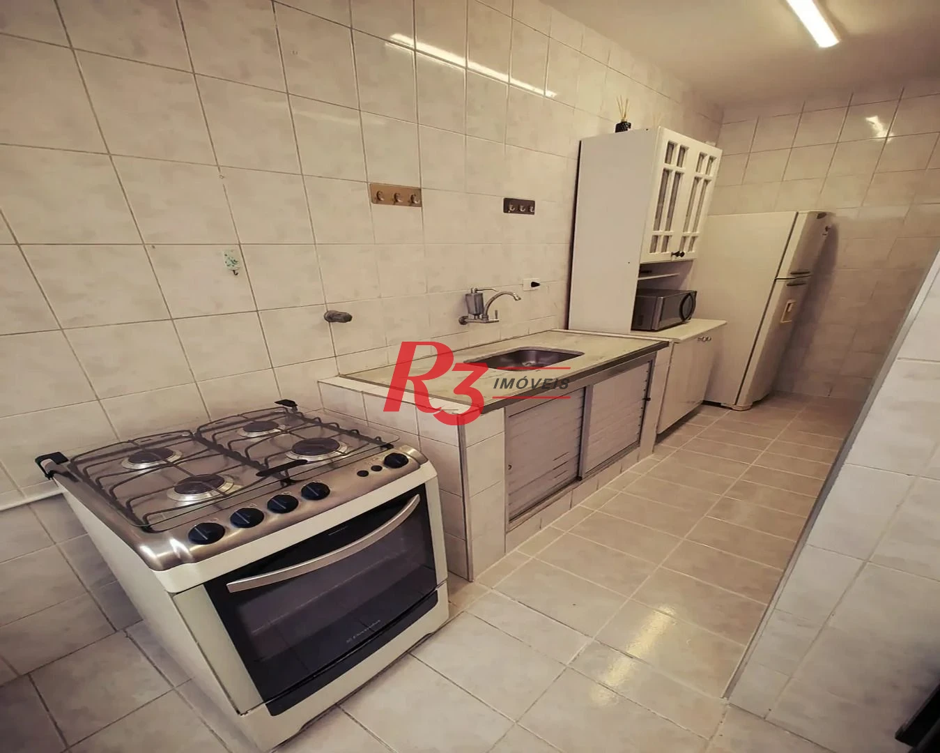Apartamento com 1 dormitório à venda, 44 m² por R$ 300.000,00 - José Menino - Santos/SP