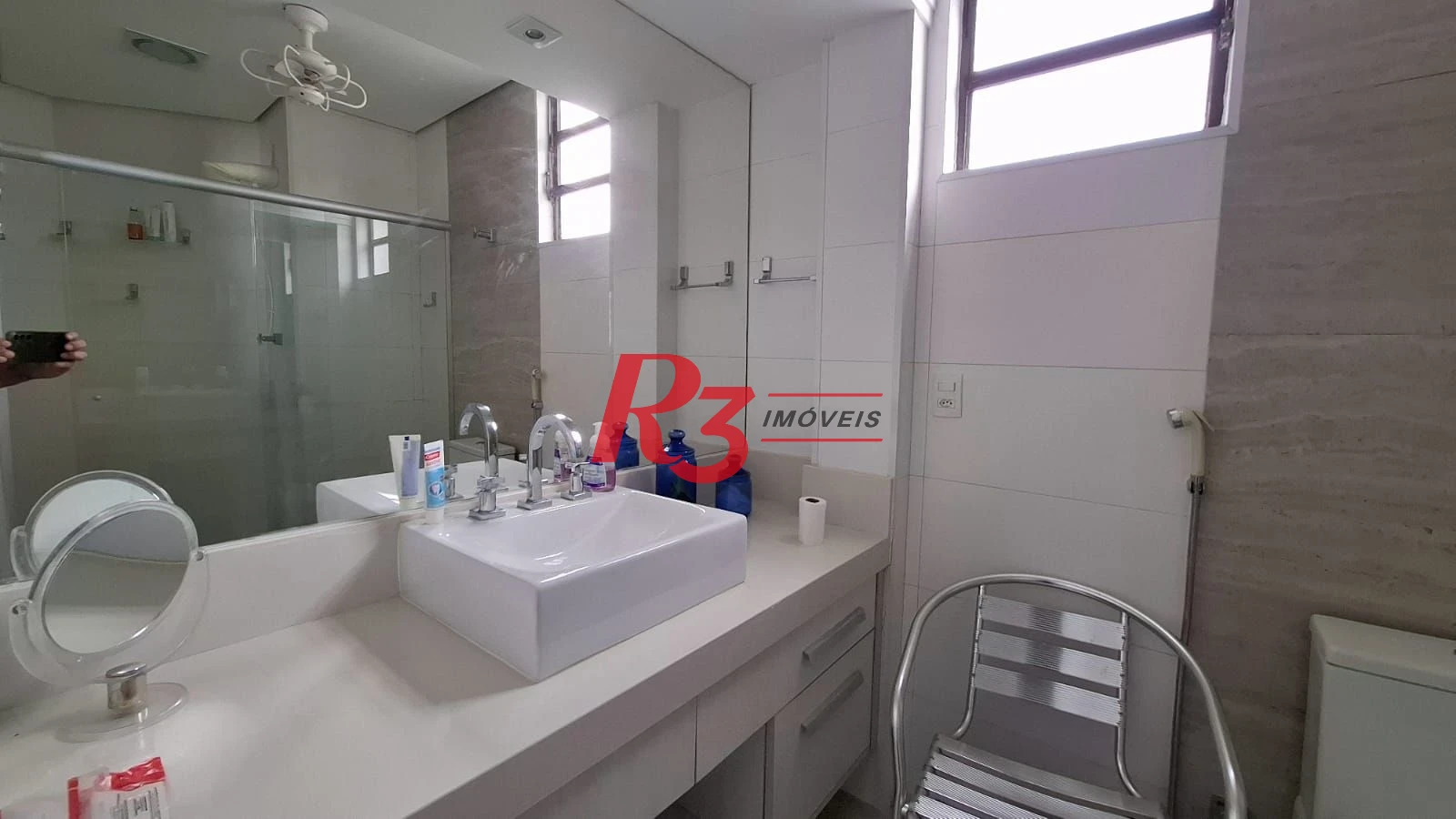 Apartamento com 3 dormitórios à venda, 150 m² por R$ 1.280.000,00 - Gonzaga - Santos/SP