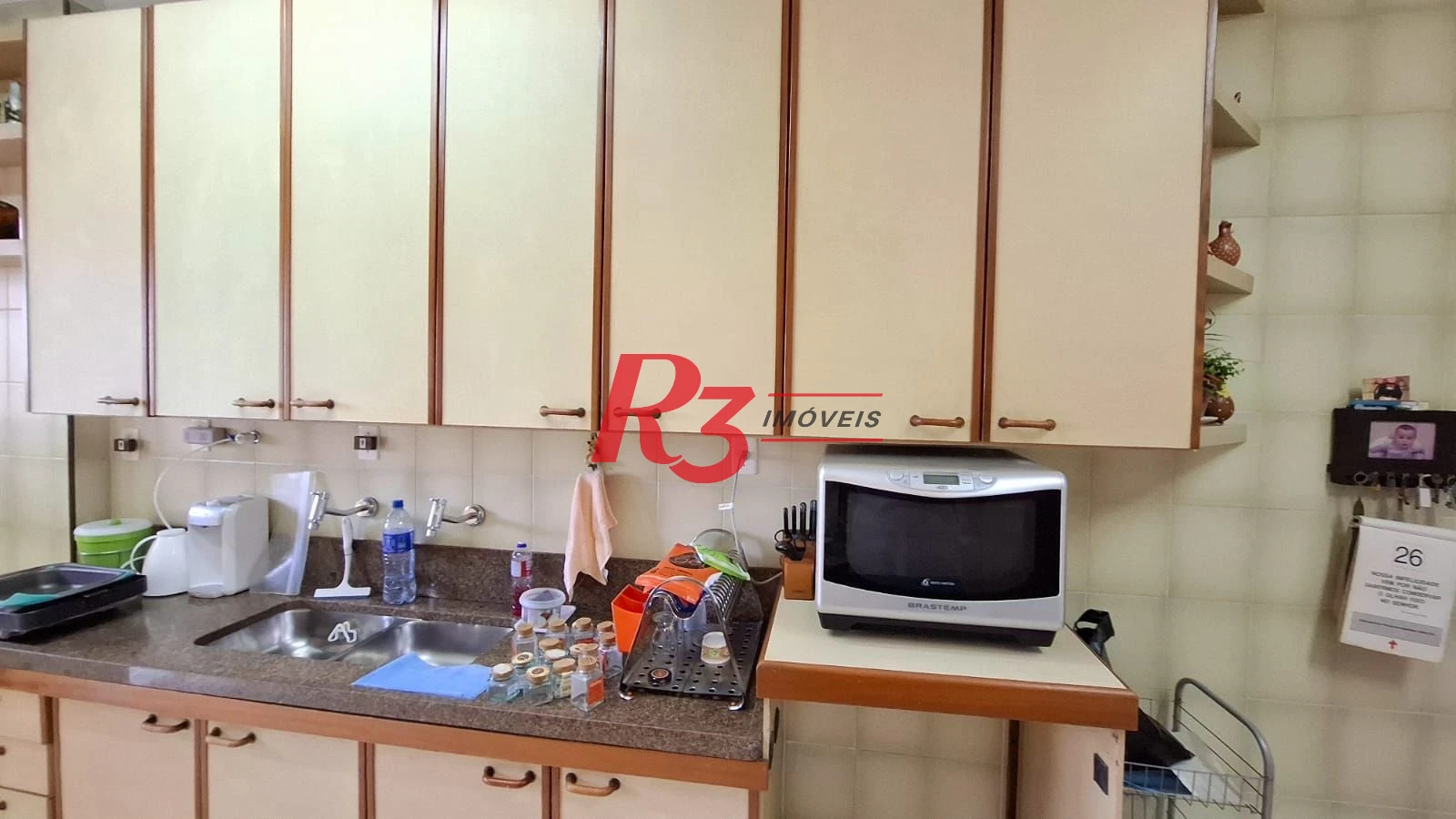 Apartamento com 3 dormitórios à venda, 150 m² por R$ 1.280.000,00 - Gonzaga - Santos/SP