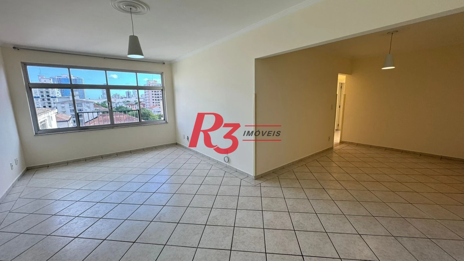 Apartamento com 3 dormitórios para alugar, 127 m² por R$ 4.250,00/mês - Aparecida - Santos/SP