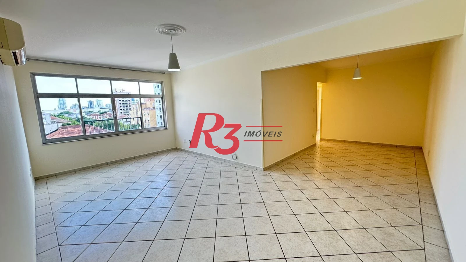 Apartamento com 3 dormitórios para alugar, 127 m² por R$ 4.250,00/mês - Aparecida - Santos/SP