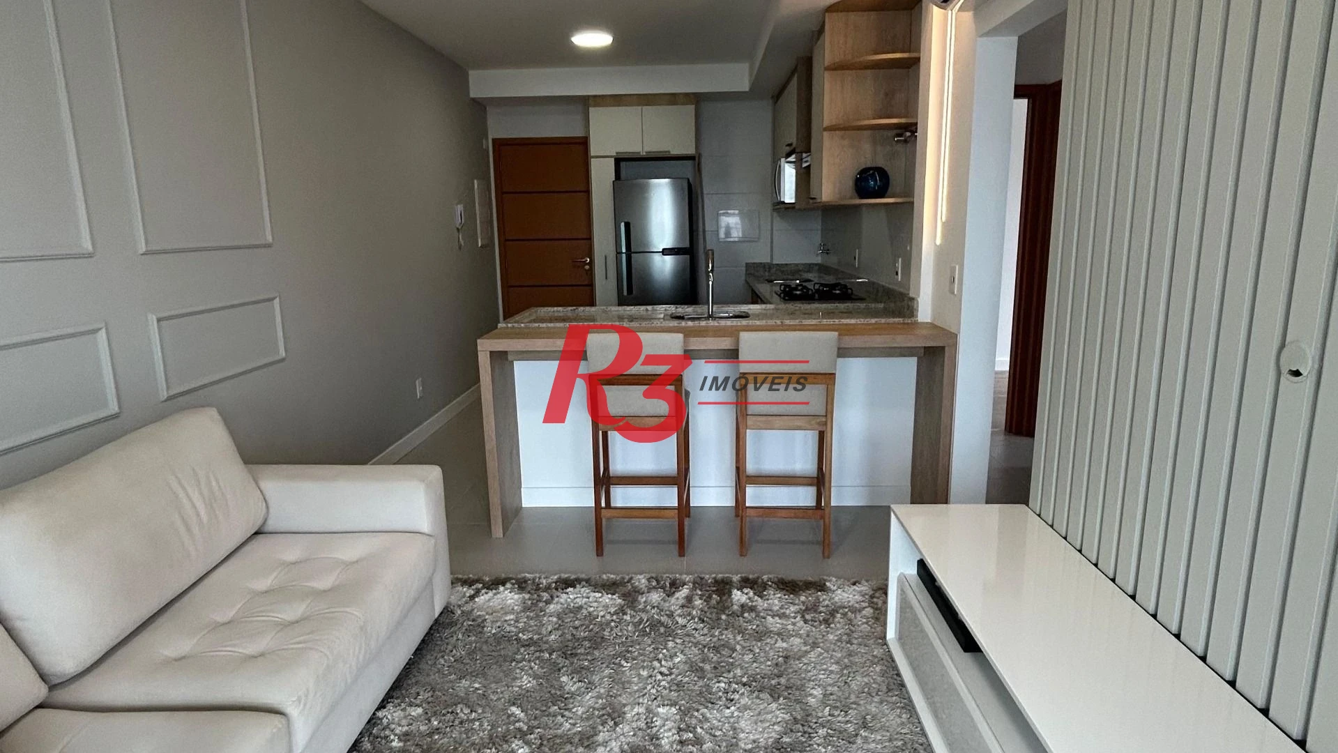 Apartamento com 2 dormitórios para alugar, 65 m² por R$ 8.000,00/mês - Vila Rica - Santos/SP