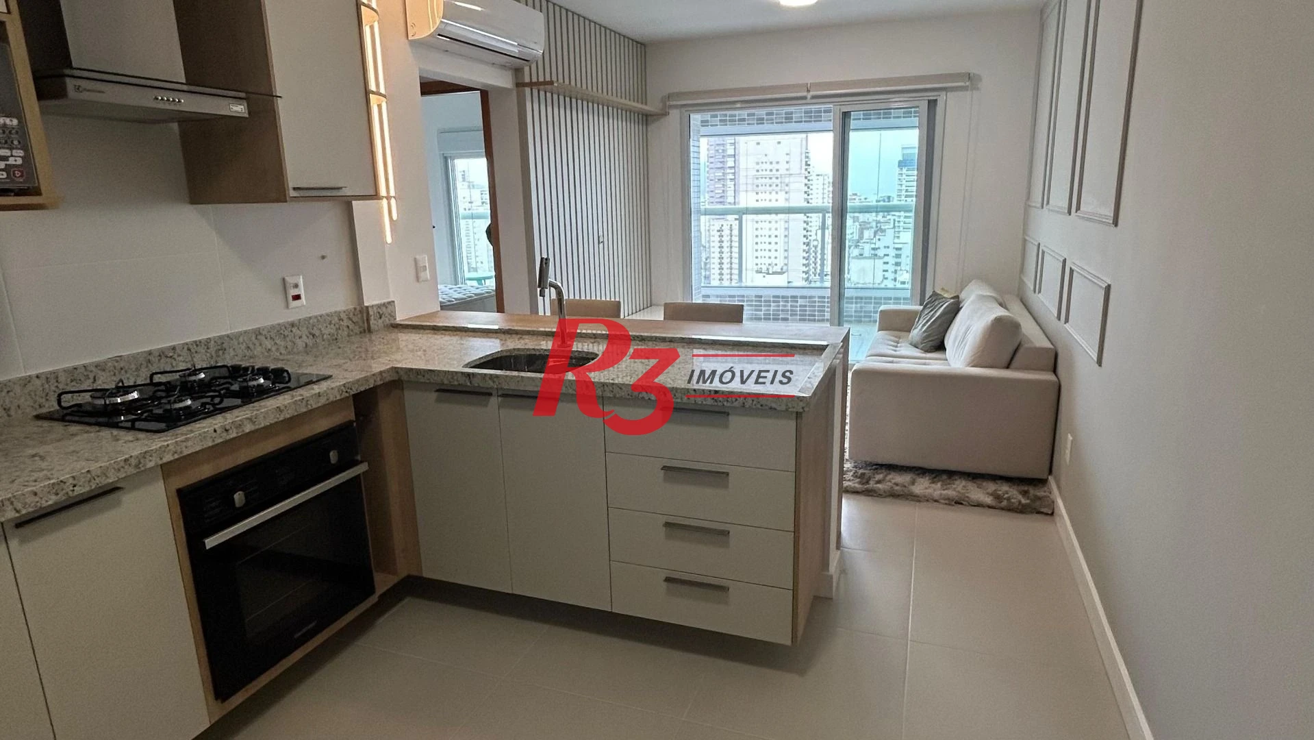 Apartamento com 2 dormitórios para alugar, 65 m² por R$ 8.000,00/mês - Vila Rica - Santos/SP