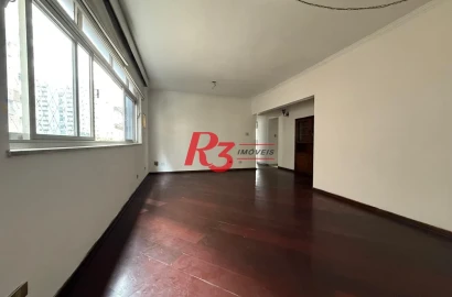 Apartamento com 3 dormitórios à venda, 126 m² por R$ 850.000,00 - Boqueirão - Santos/SP