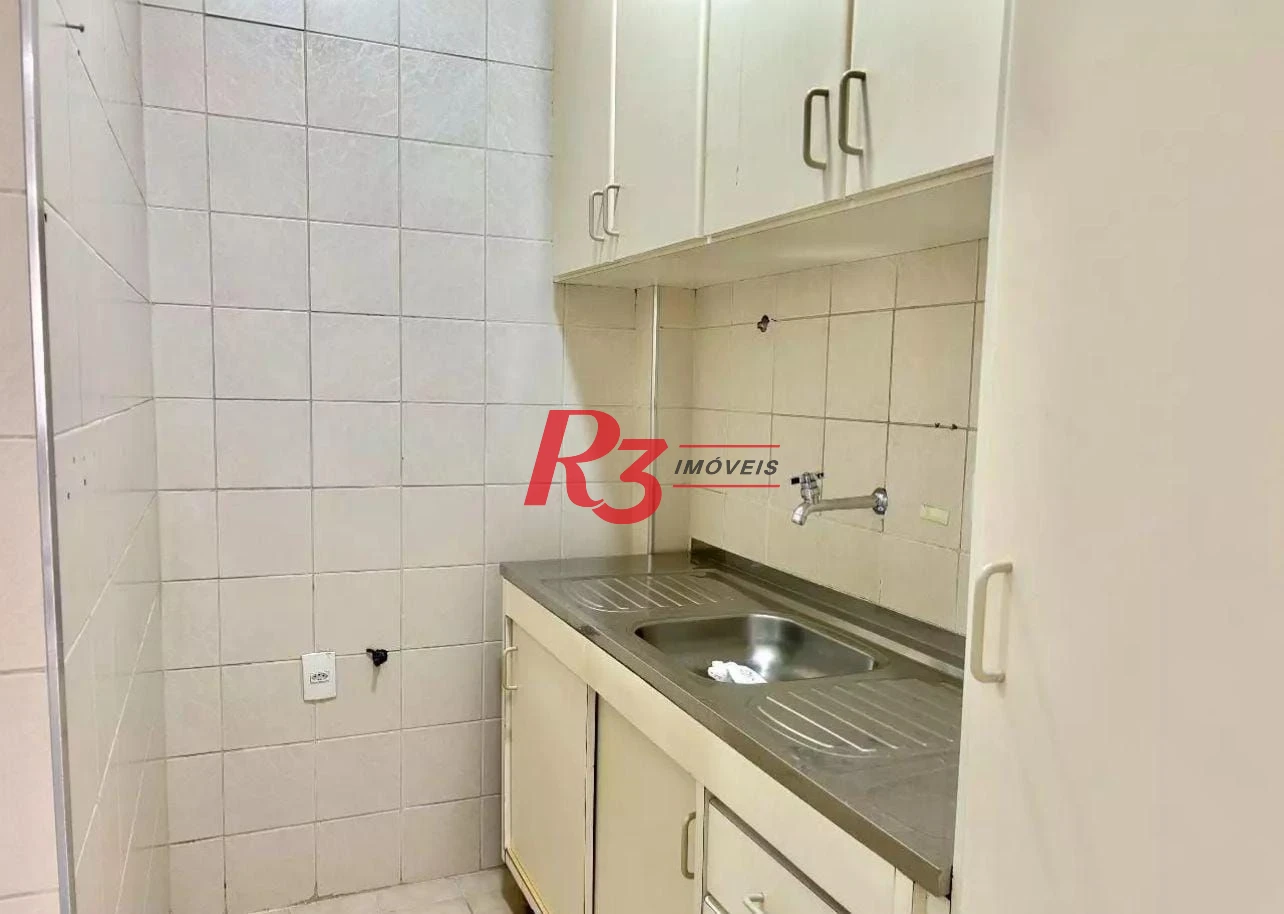Sala, 135 m² - venda por R$ 840.000,00 ou aluguel por R$ 5.900,00/mês - Gonzaga - Santos/SP