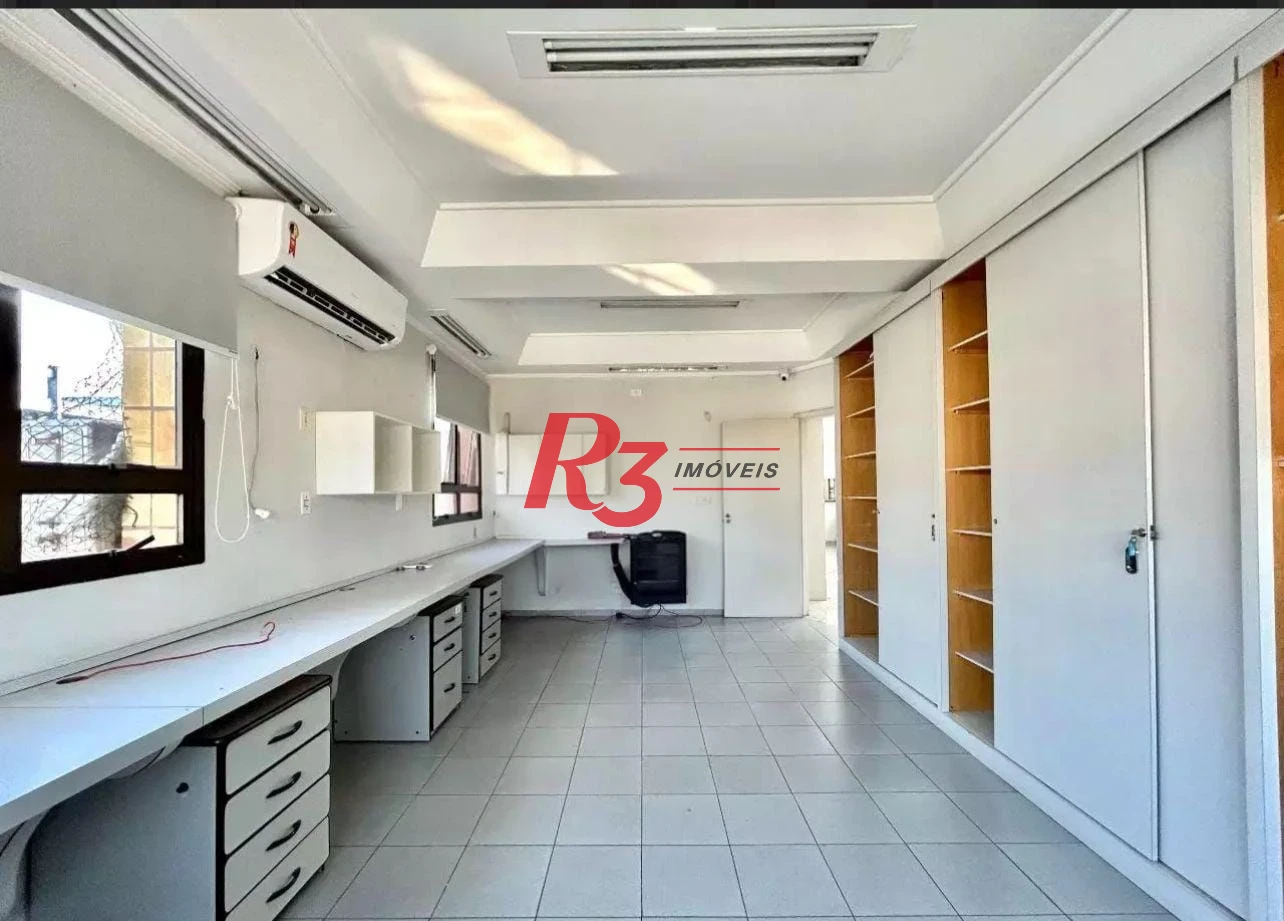 Sala, 135 m² - venda por R$ 840.000,00 ou aluguel por R$ 5.900,00/mês - Gonzaga - Santos/SP