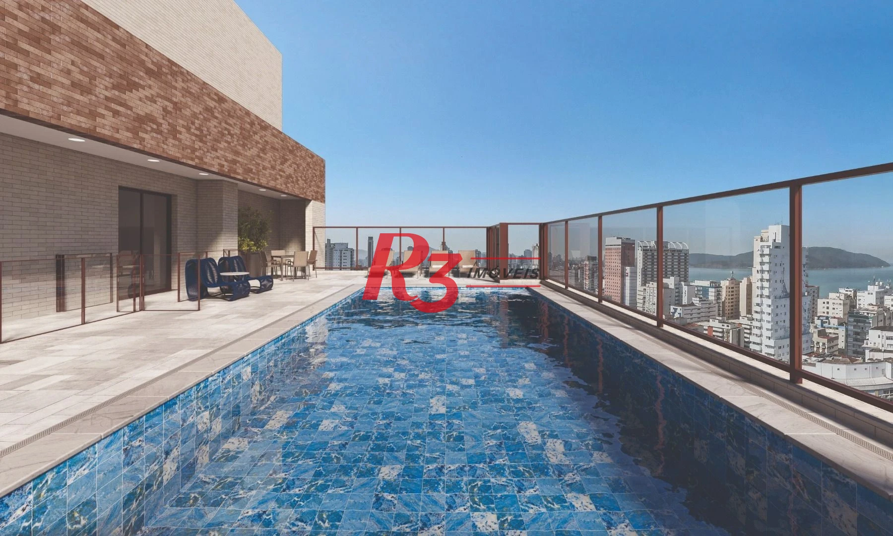 Apartamento Lançamento Mistral Embaré Patriani 3 dormitórios à venda, 128 m² por R$ 1.960.000 - Embaré - Santos/SP