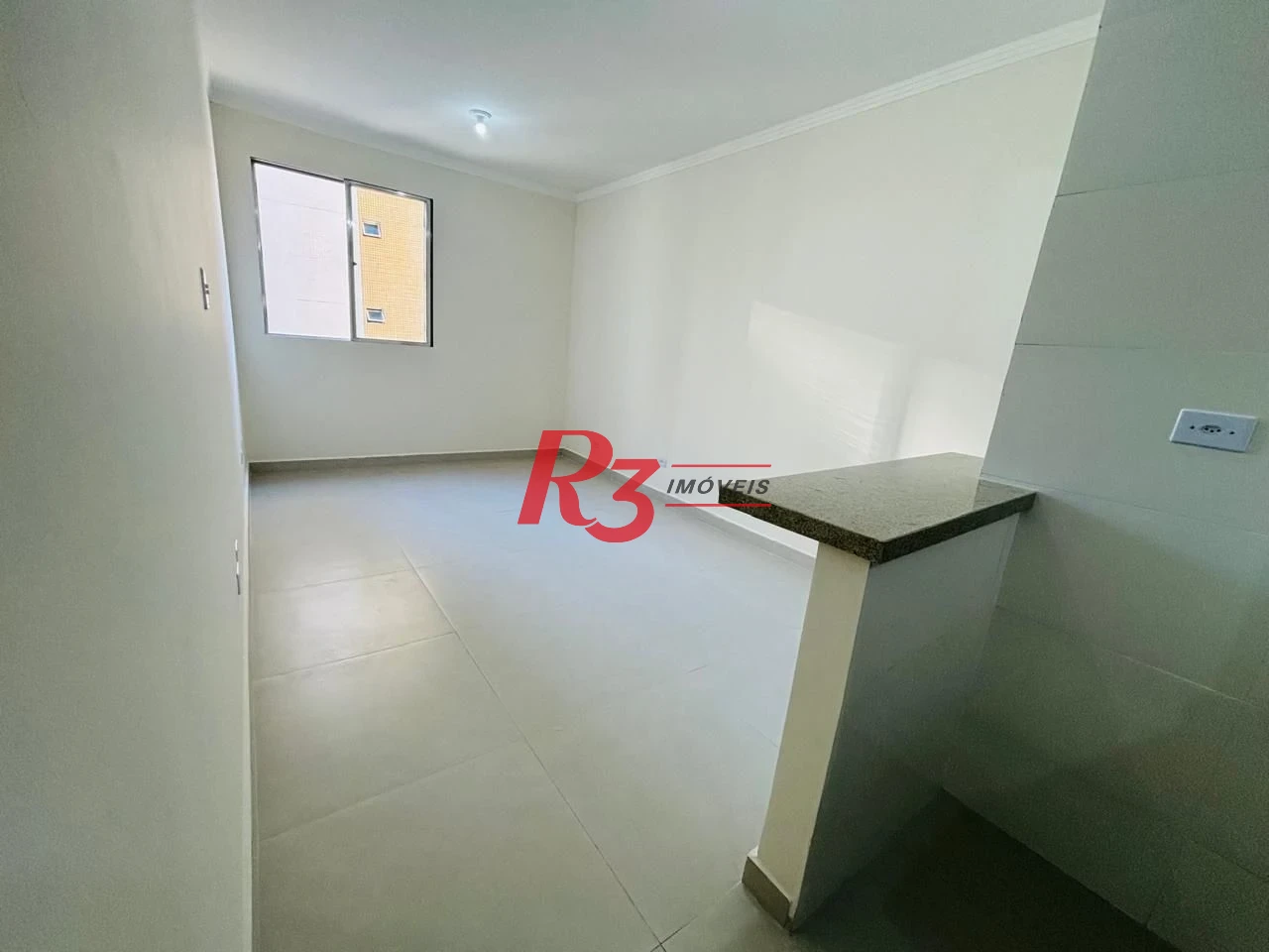 Studio com 1 dormitório à venda, 32 m² por R$ 295.000,00 - Embaré - Santos/SP