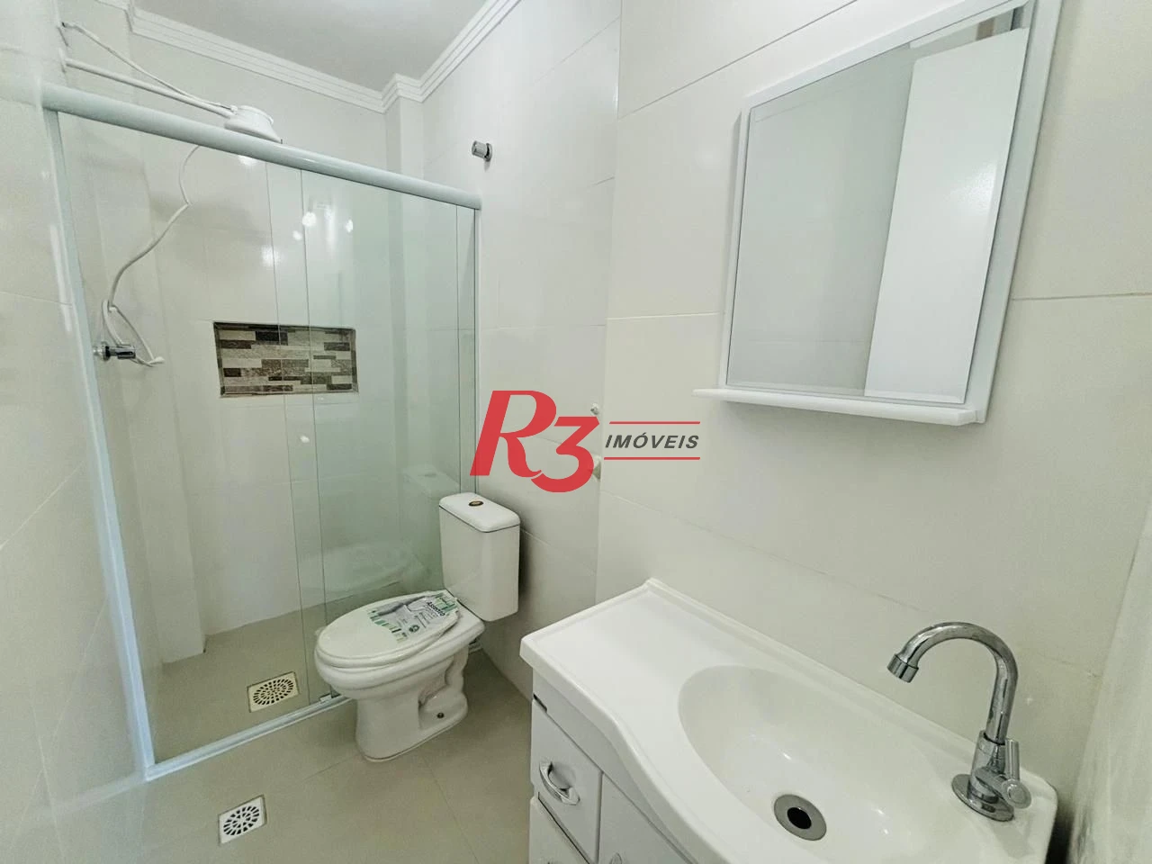 Studio com 1 dormitório à venda, 32 m² por R$ 295.000,00 - Embaré - Santos/SP
