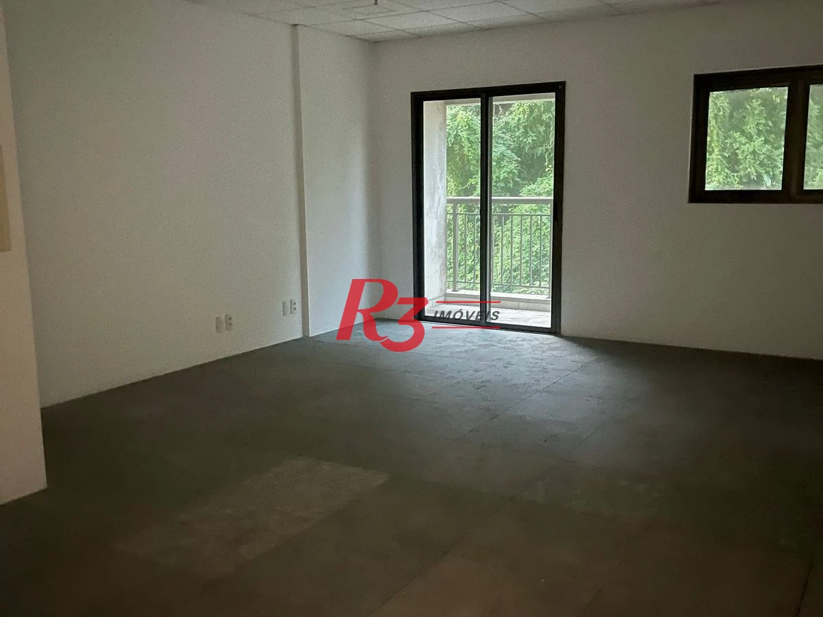 Sala para alugar, 43 m² por R$ 3.000,00/mês - Valongo - Santos/SP
