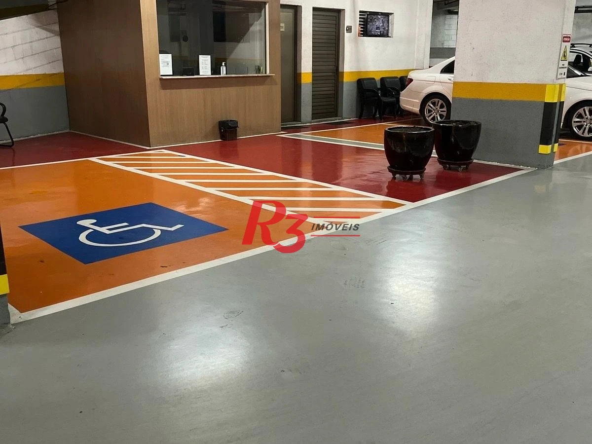 Sala para alugar, 43 m² por R$ 3.000,00/mês - Valongo - Santos/SP