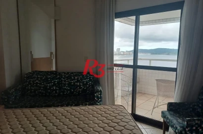 Flat com 2 dormitórios para alugar, 60 m² por R$ 7.000,00/mês - Boqueirão - Santos/SP