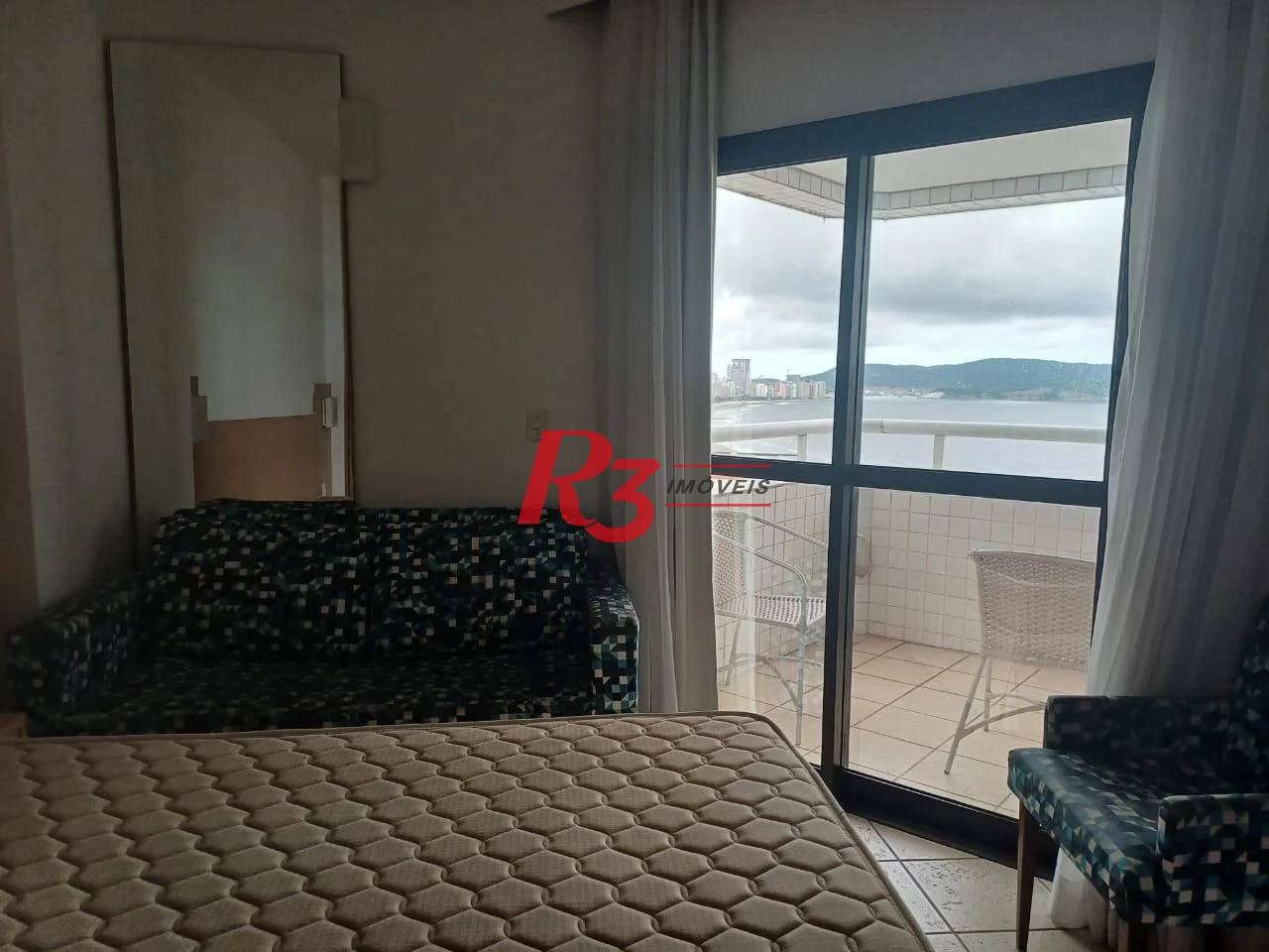 Flat com 2 dormitórios para alugar, 60 m² por R$ 7.000,00/mês - Boqueirão - Santos/SP
