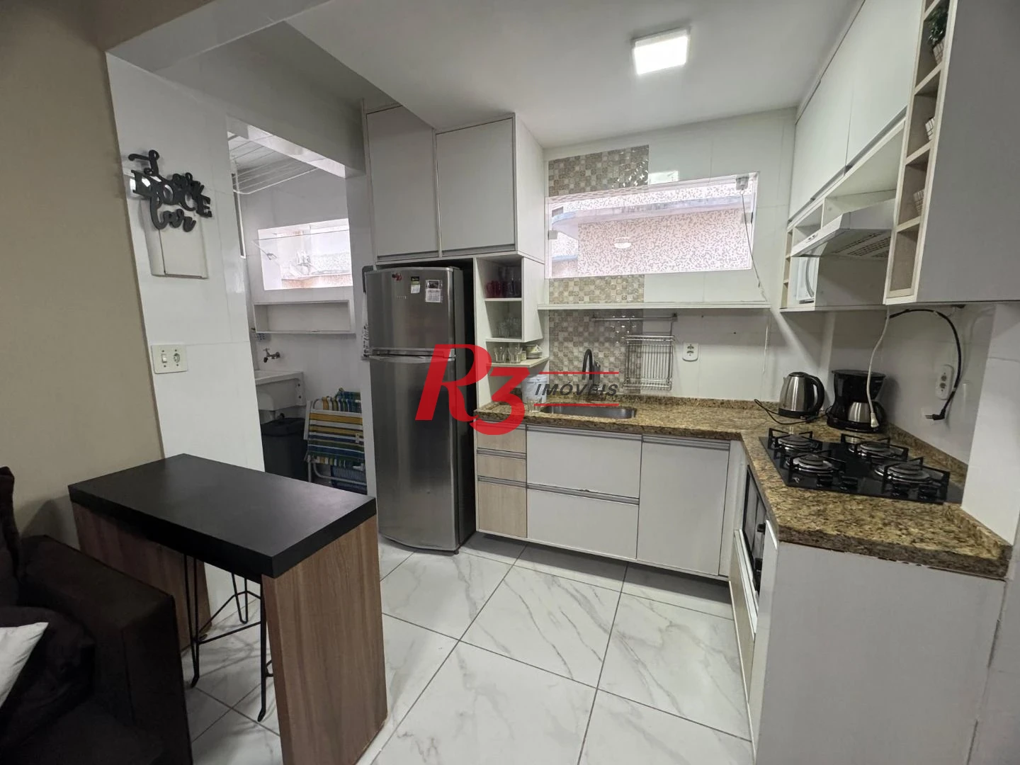 Apartamento com 2 dormitórios à venda, 46 m² por R$ 450.000,00 - José Menino - Santos/SP