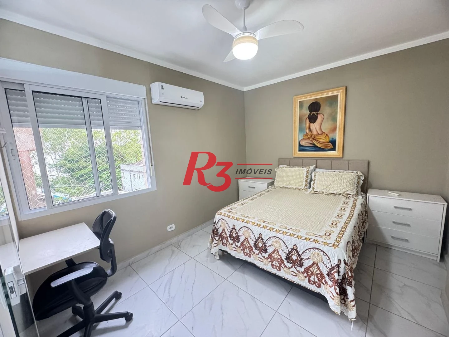 Apartamento com 2 dormitórios à venda, 46 m² por R$ 450.000,00 - José Menino - Santos/SP