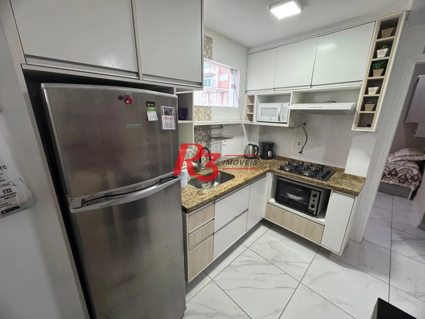 Apartamento com 2 dormitórios à venda, 46 m² por R$ 450.000,00 - José Menino - Santos/SP