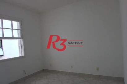 Kitnet com 1 dormitório para alugar, 40 m² por R$ 3.000,00/mês - Boqueirão - Santos/SP