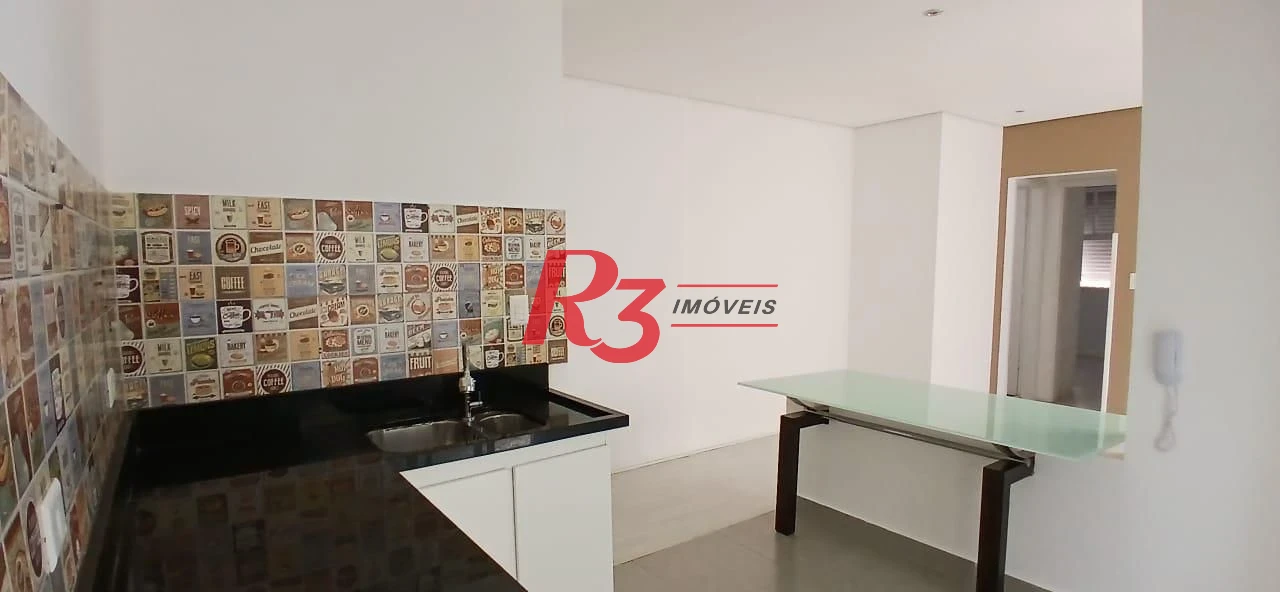 Apartamento com 2 dormitórios para alugar, 70 m² por R$ 4.294,00/mês - Embaré - Santos/SP