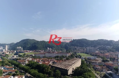 Apartamento com 2 dormitórios para alugar, 59 m² por R$ 4.400,00/mês - Vila Matias - Santos/SP