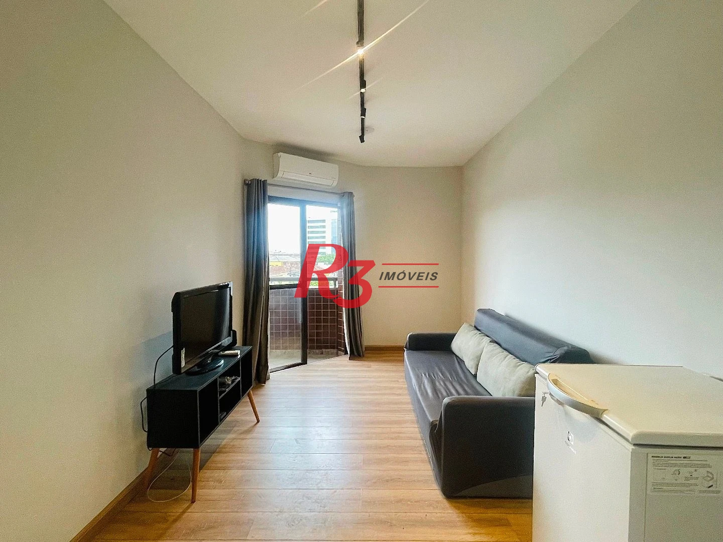 Apartamento com 1 dormitório para alugar, 51 m² por R$ 3.200,00/mês - Vila Matias - Santos/SP