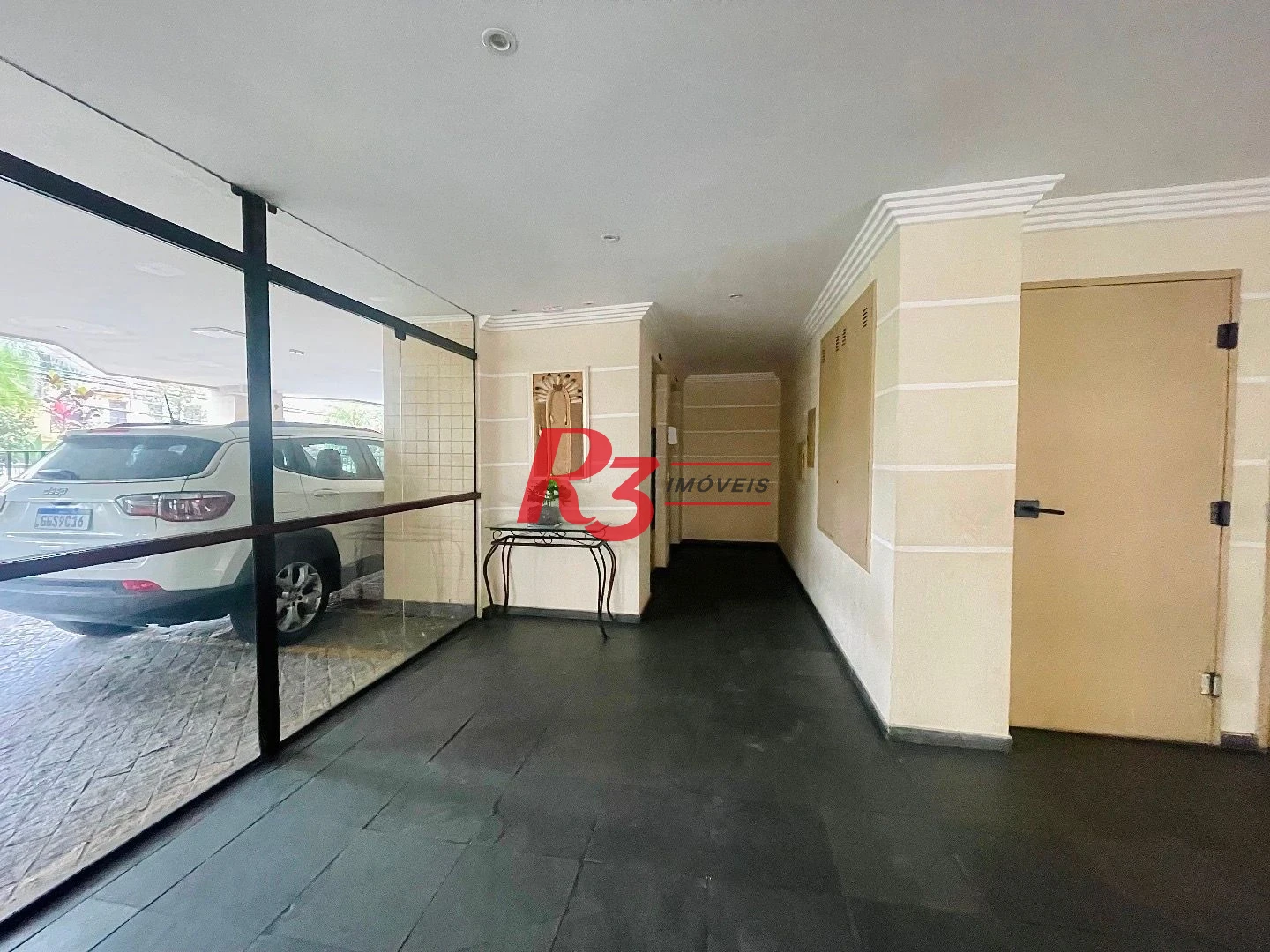 Apartamento com 1 dormitório para alugar, 51 m² por R$ 3.200,00/mês - Vila Matias - Santos/SP