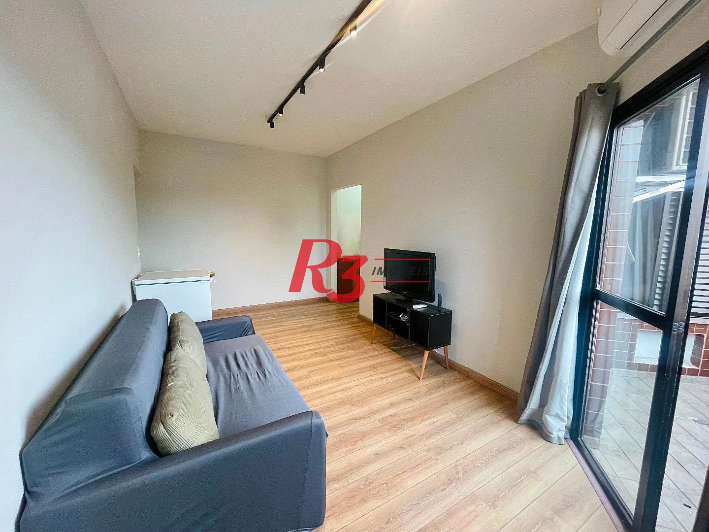 Apartamento com 1 dormitório para alugar, 51 m² por R$ 3.200,00/mês - Vila Matias - Santos/SP