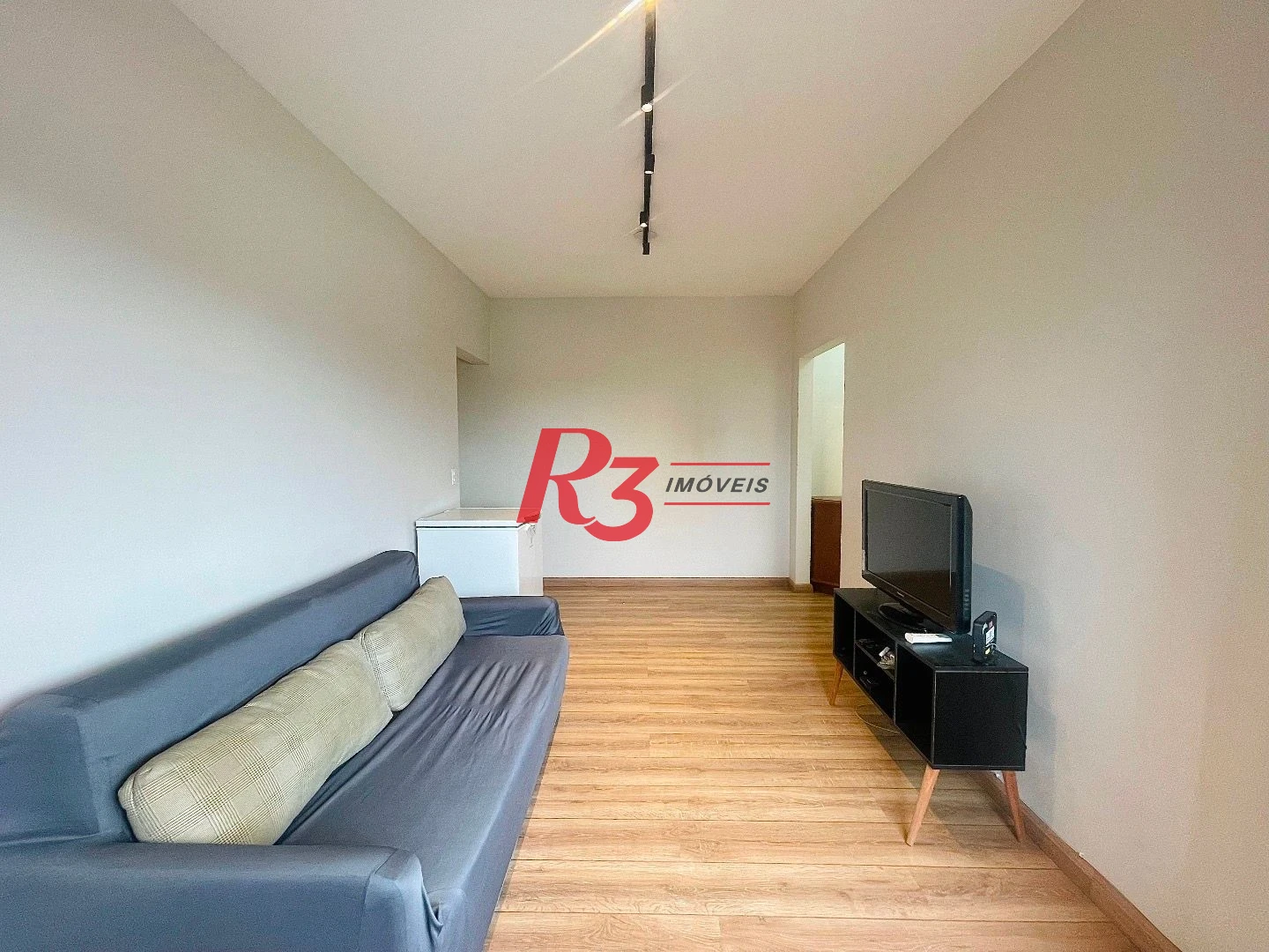 Apartamento com 1 dormitório para alugar, 51 m² por R$ 3.200,00/mês - Vila Matias - Santos/SP