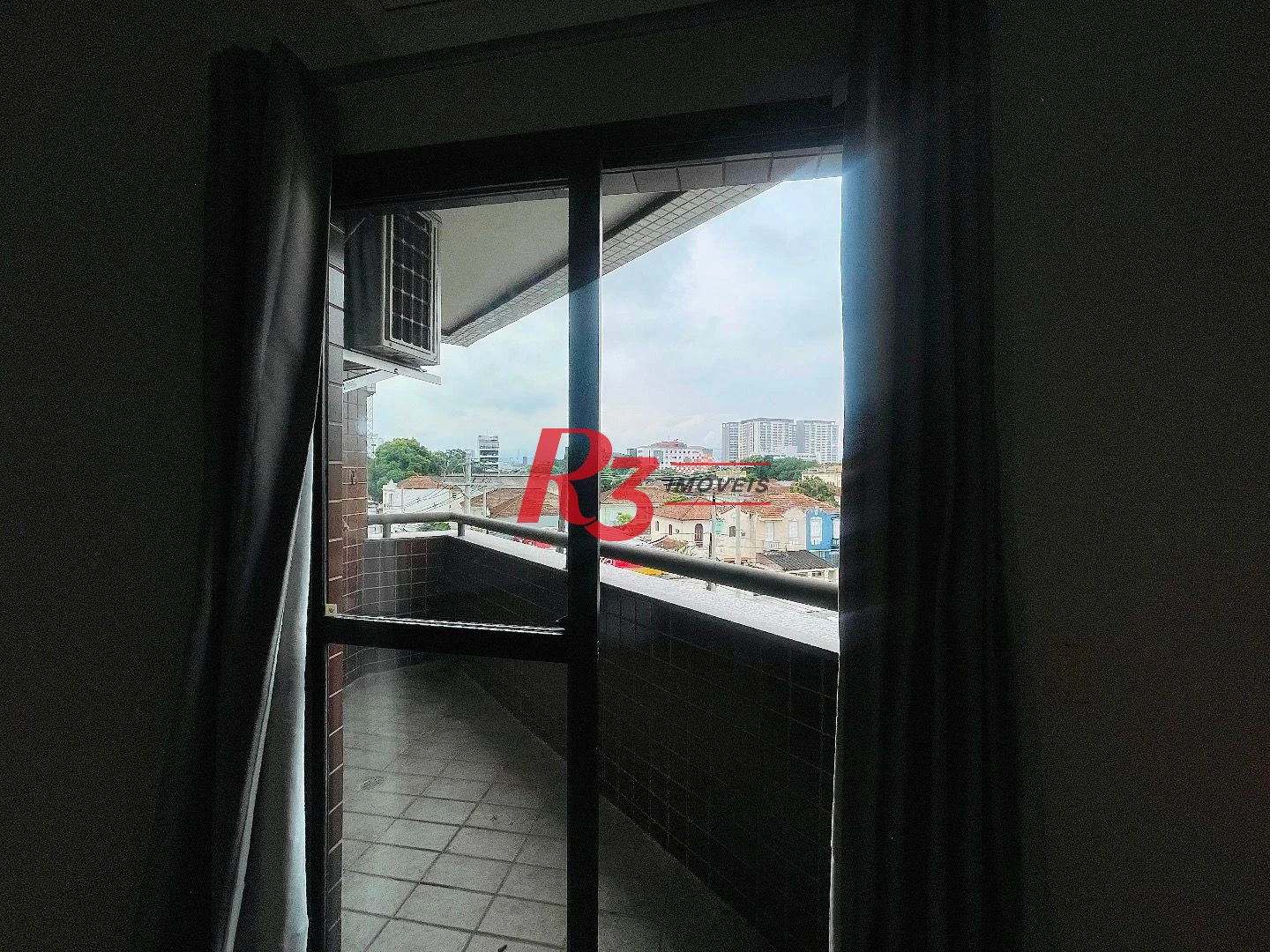 Apartamento com 1 dormitório para alugar, 51 m² por R$ 3.200,00/mês - Vila Matias - Santos/SP