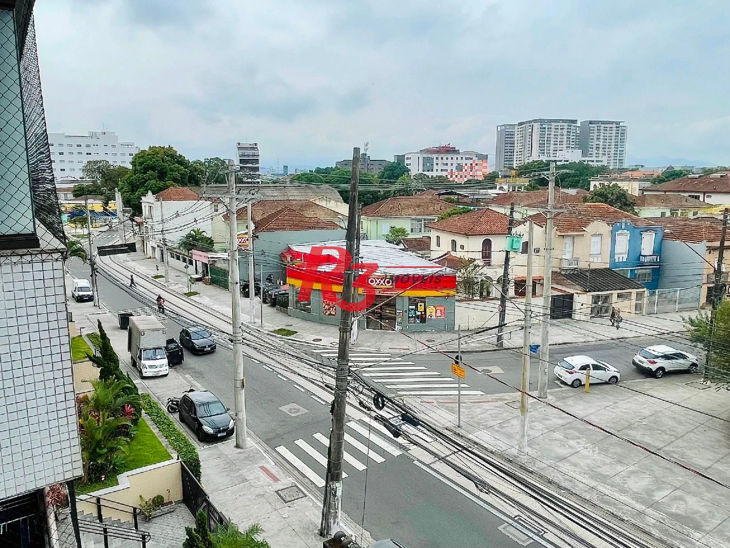 Apartamento com 1 dormitório para alugar, 51 m² por R$ 3.200,00/mês - Vila Matias - Santos/SP