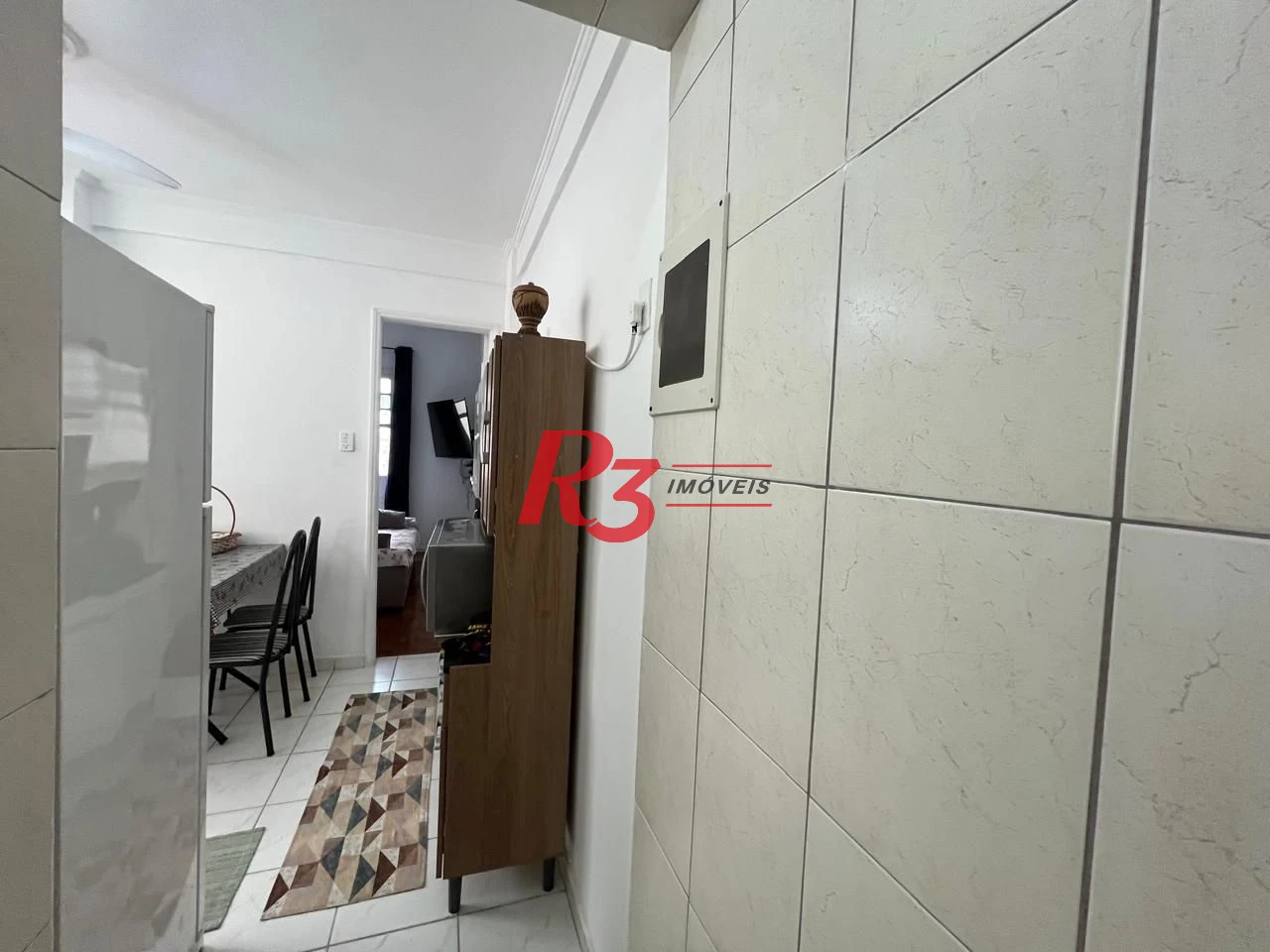 Apartamento com 1 dormitório para alugar, 42 m² por R$ 3.700,02/mês - Boqueirão - Santos/SP