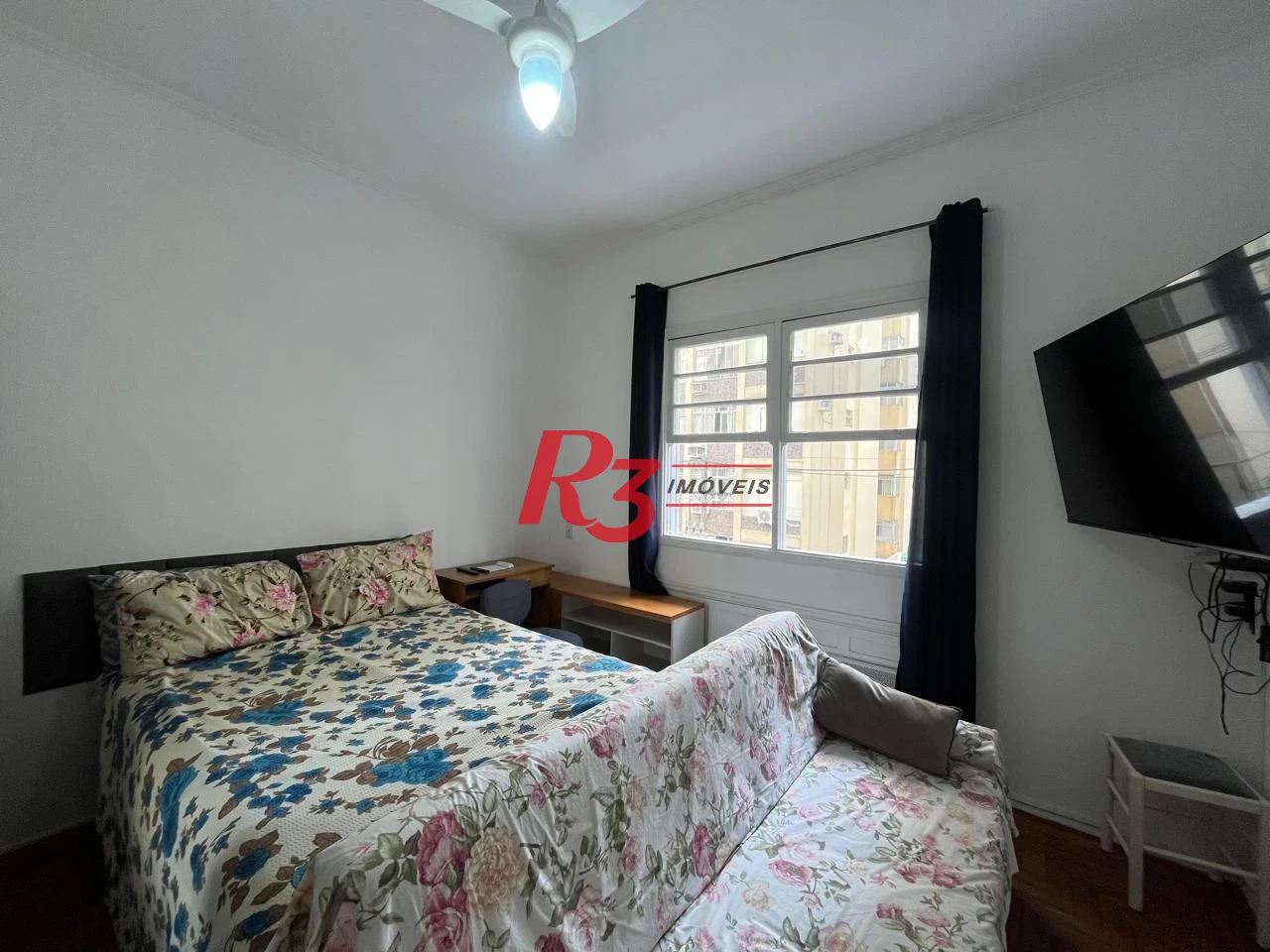 Apartamento com 1 dormitório para alugar, 42 m² por R$ 3.700,02/mês - Boqueirão - Santos/SP