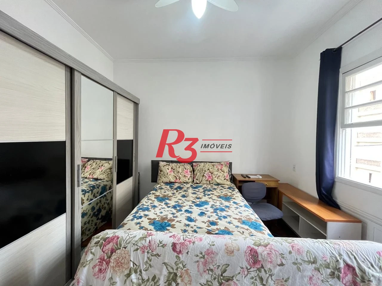 Apartamento com 1 dormitório para alugar, 42 m² por R$ 3.700,02/mês - Boqueirão - Santos/SP