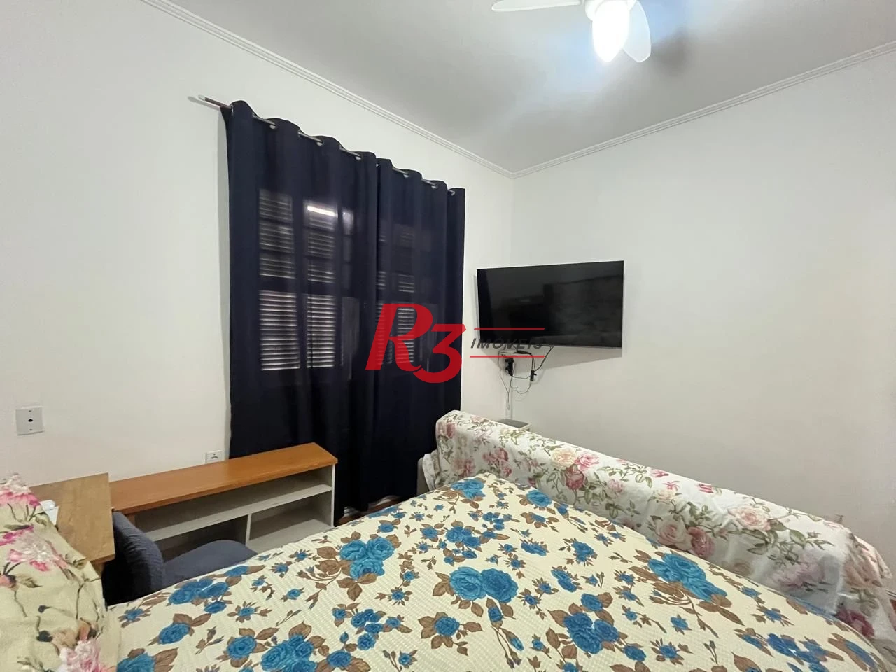 Apartamento com 1 dormitório para alugar, 42 m² por R$ 3.700,02/mês - Boqueirão - Santos/SP