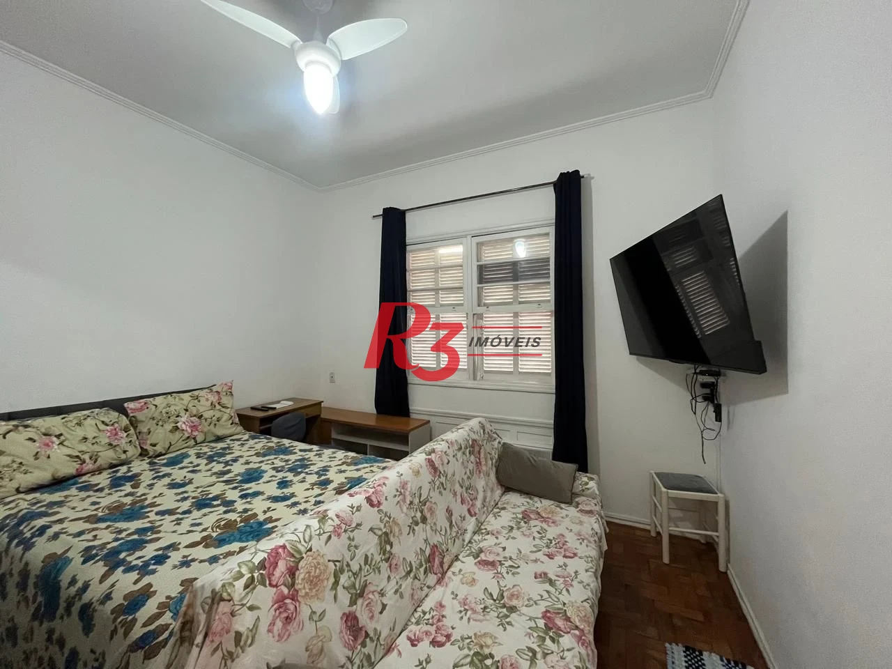 Apartamento com 1 dormitório para alugar, 42 m² por R$ 3.700,02/mês - Boqueirão - Santos/SP