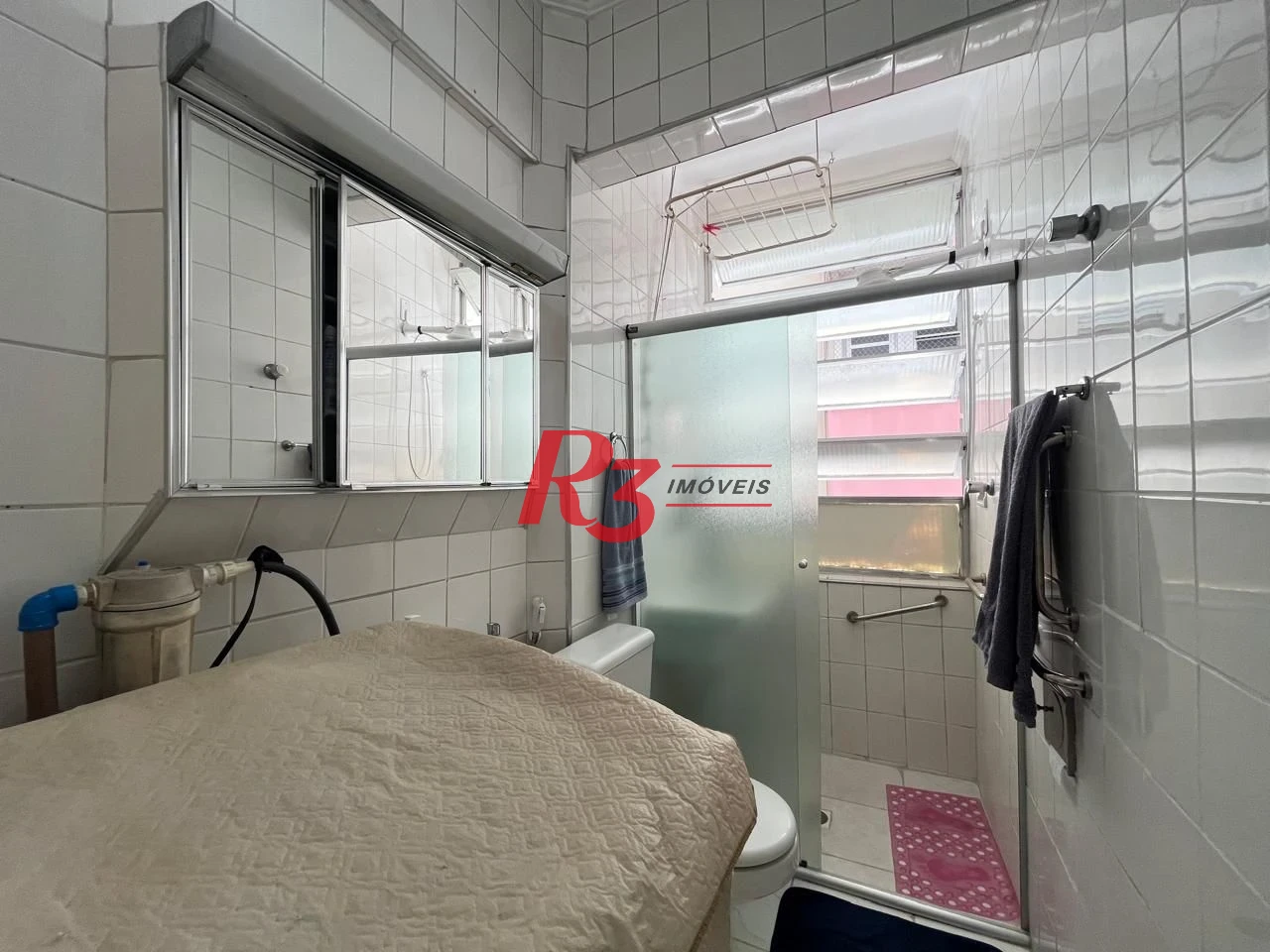 Apartamento com 1 dormitório para alugar, 42 m² por R$ 3.700,02/mês - Boqueirão - Santos/SP