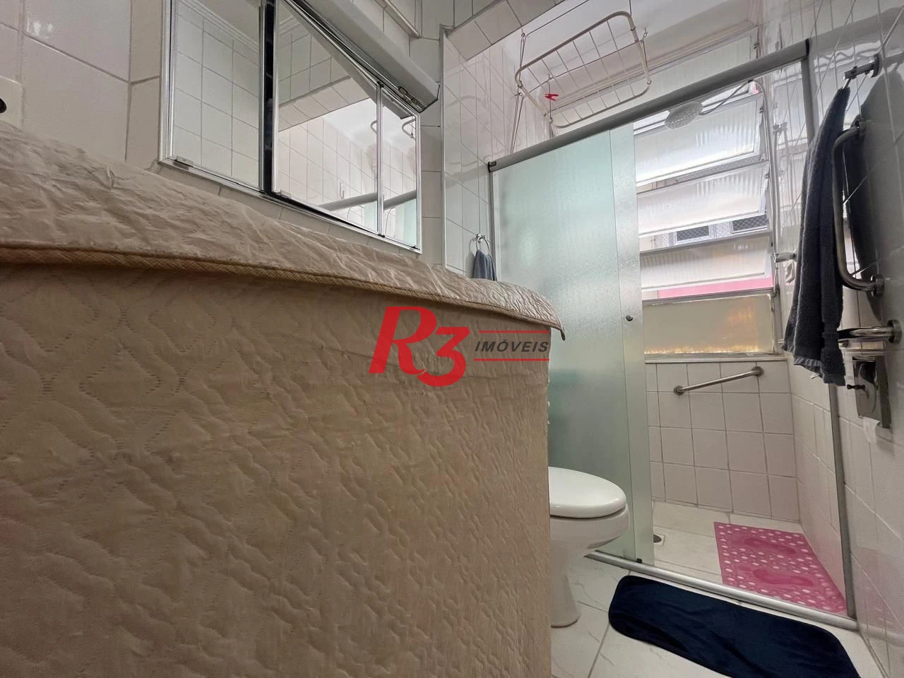 Apartamento com 1 dormitório para alugar, 42 m² por R$ 3.700,02/mês - Boqueirão - Santos/SP