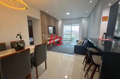 Apartamento com 2 dormitórios à venda, 73 m² por R$ 850.000,00 - Ponta da Praia - Santos/SP