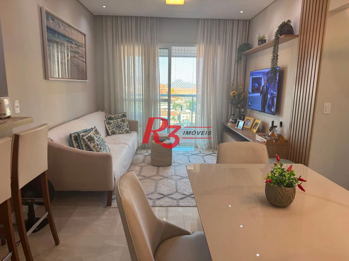 Apartamento com 2 dormitórios à venda, 73 m² por R$ 760.000,00 - Ponta da Praia - Santos/SP