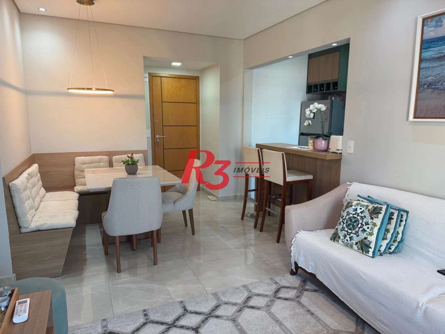 Apartamento com 2 dormitórios à venda, 73 m² por R$ 760.000,00 - Ponta da Praia - Santos/SP