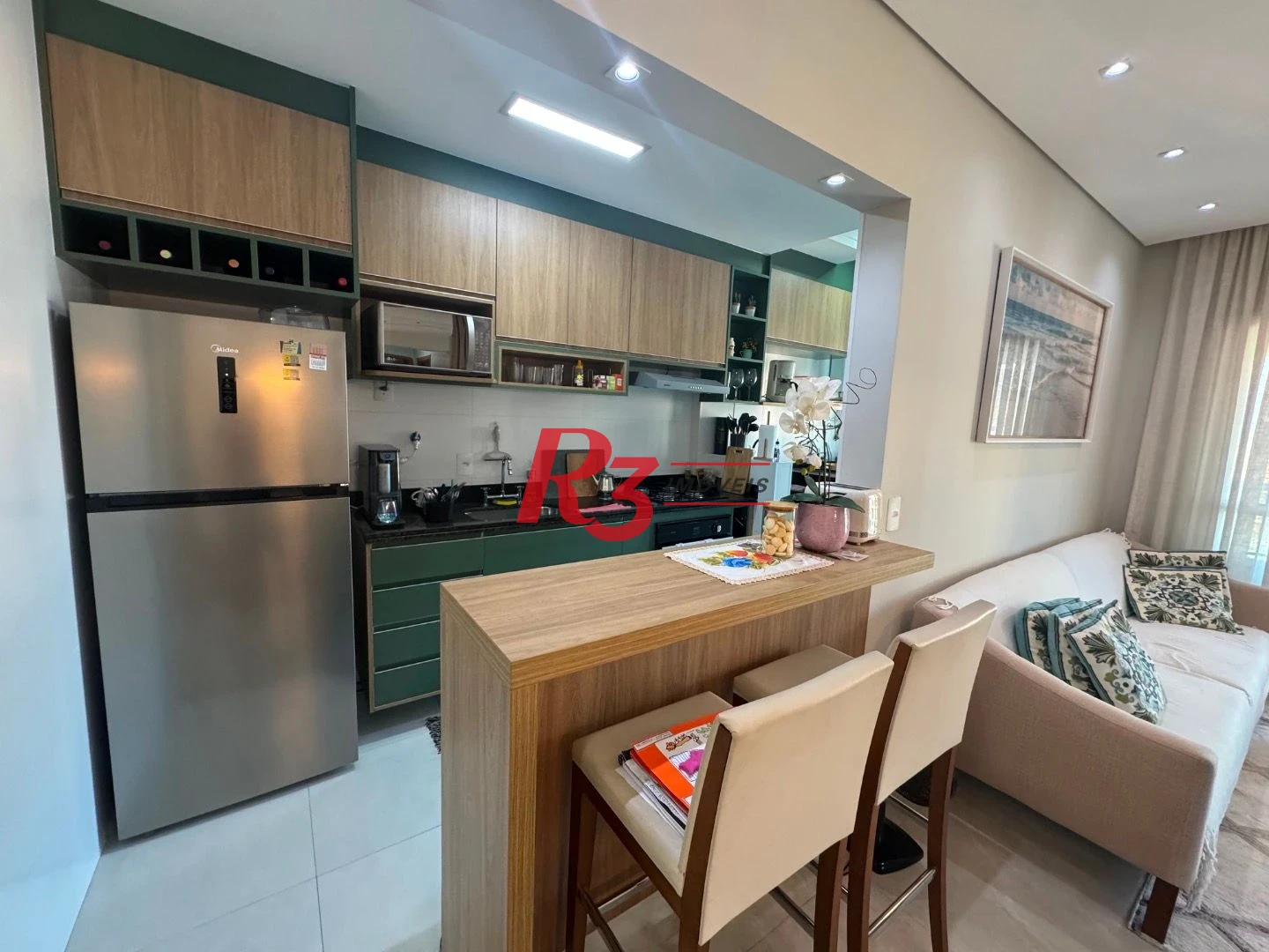Apartamento com 2 dormitórios à venda, 73 m² por R$ 760.000,00 - Ponta da Praia - Santos/SP