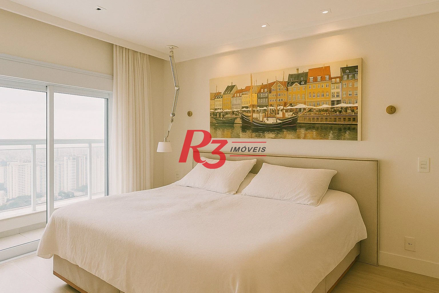 Apartamento com 3 dormitórios para alugar, 165 m² por R$ 21.800,00/mês - Ponta da Praia - Santos/SP