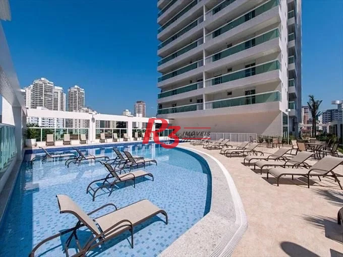 Apartamento com 3 dormitórios para alugar, 165 m² por R$ 21.800,00/mês - Ponta da Praia - Santos/SP