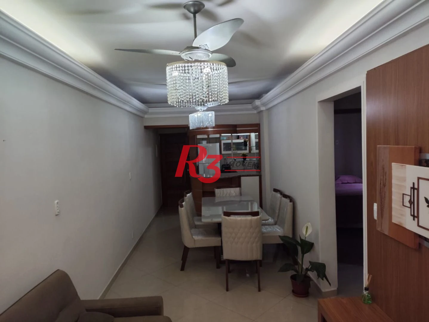 Apartamento com 2 dormitórios para alugar, 70 m² por R$ 3.800,00/mês - Encruzilhada - Santos/SP