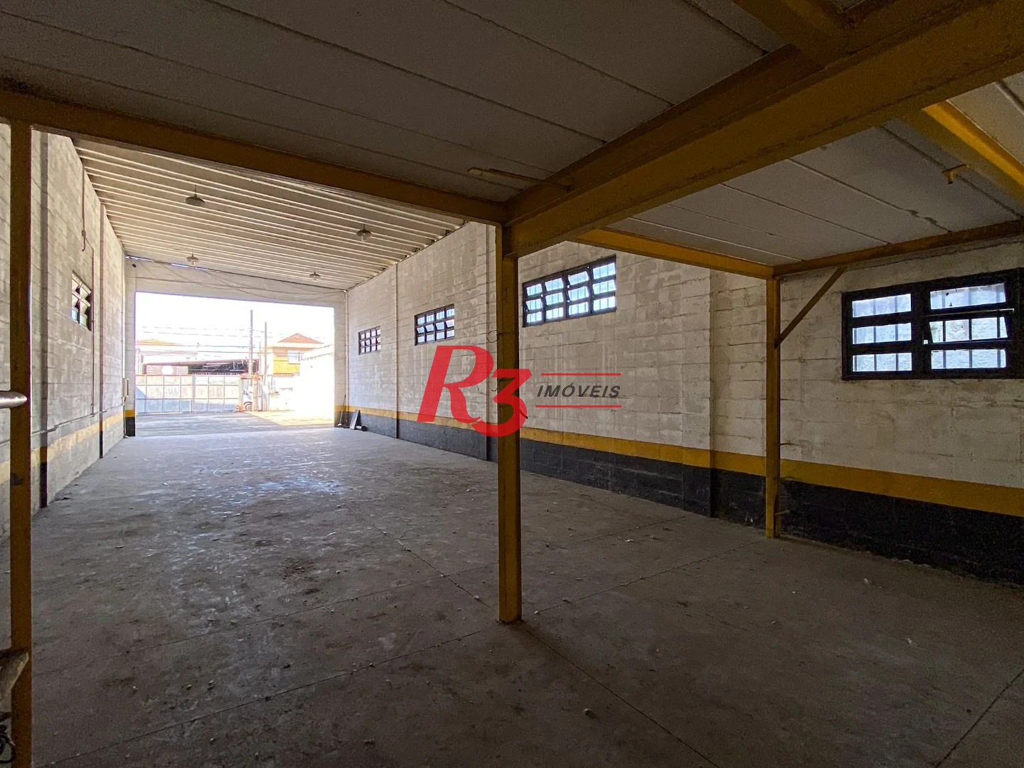 Galpão para alugar, 500 m² por R$ 13.000,00/mês - Macuco - Santos/SP